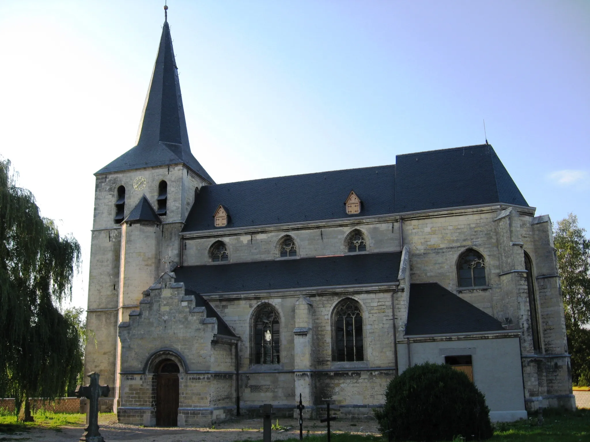 Photo showing: Former Church of Saint Aldegonde in As, Limburg, Belgium