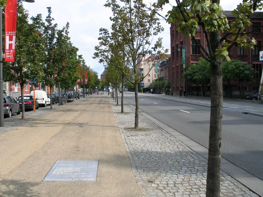 Photo showing: Groene boulevard te Hasselt (België) - eigen foto