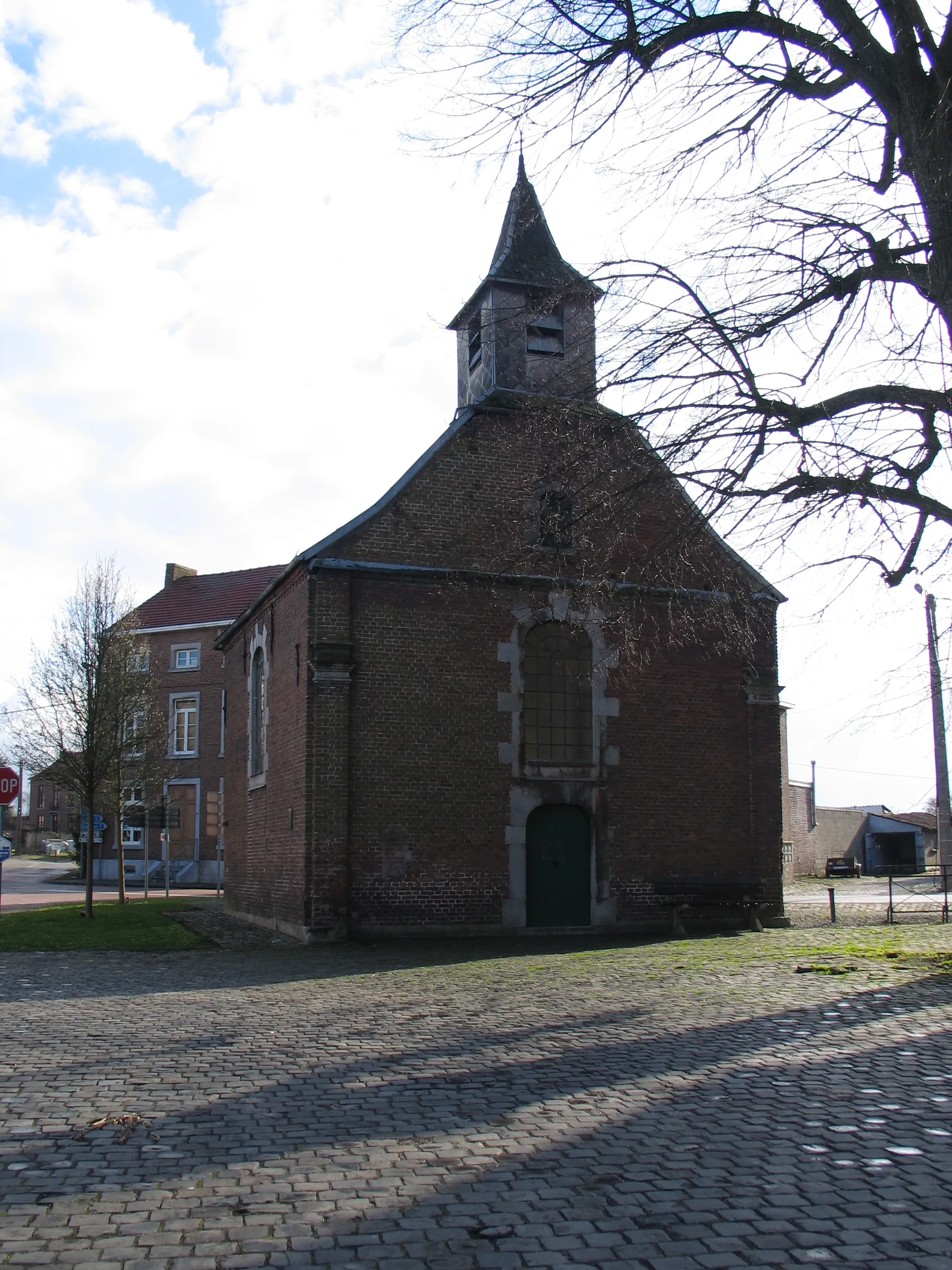 Photo showing: Sint-Jobkapel in Hasselbroek, Jeuk, België
