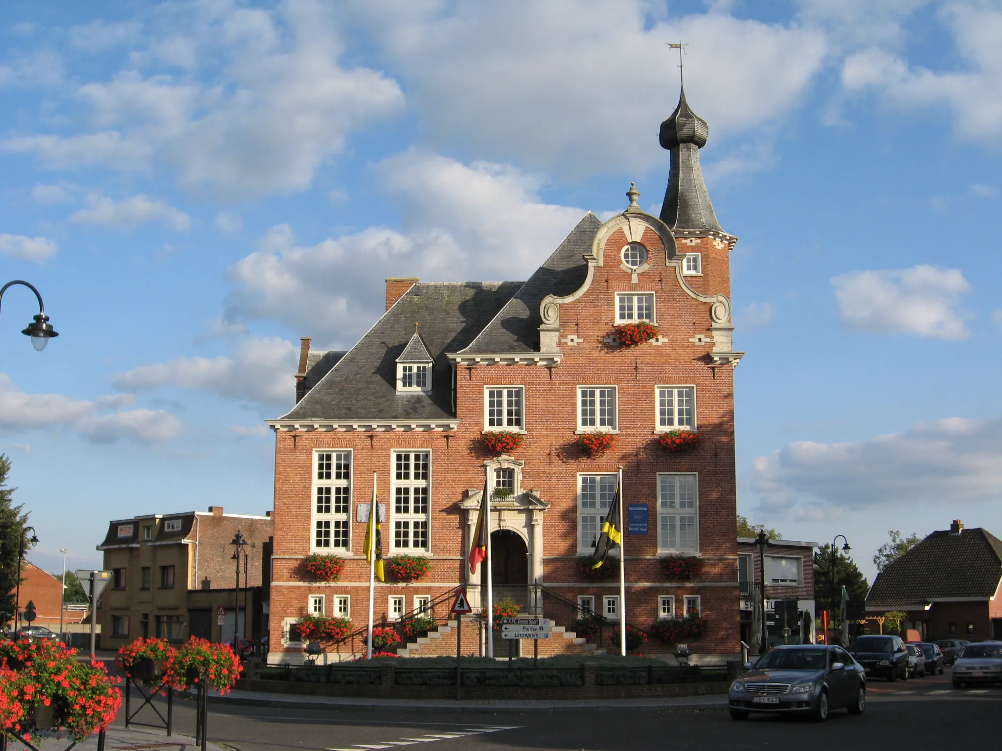 Photo showing: Former town hall of Dessel, Antwerp, Belgium