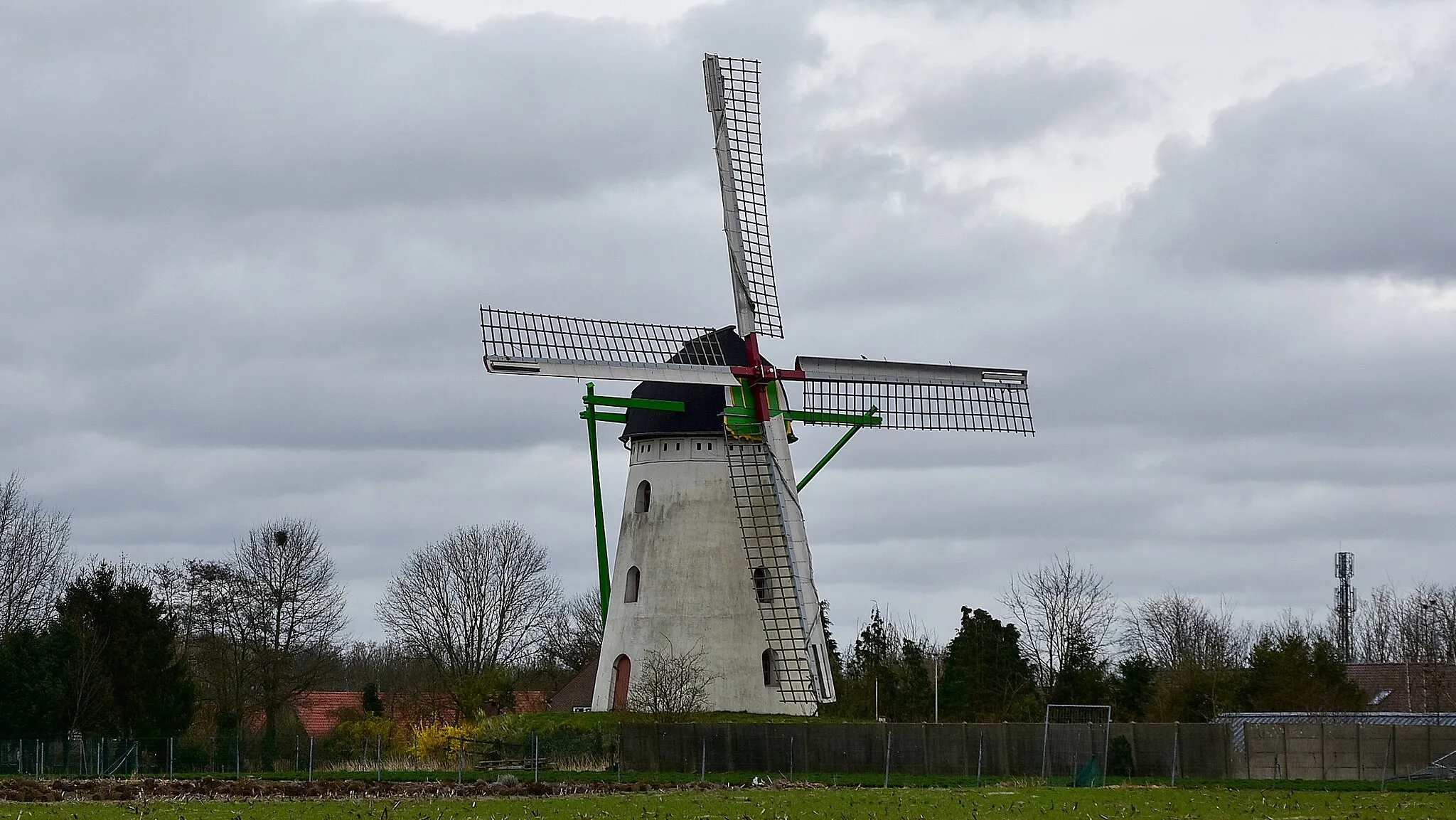 Photo showing: Keyersmolen Molenbeersel 17-03-2022 13-03-30