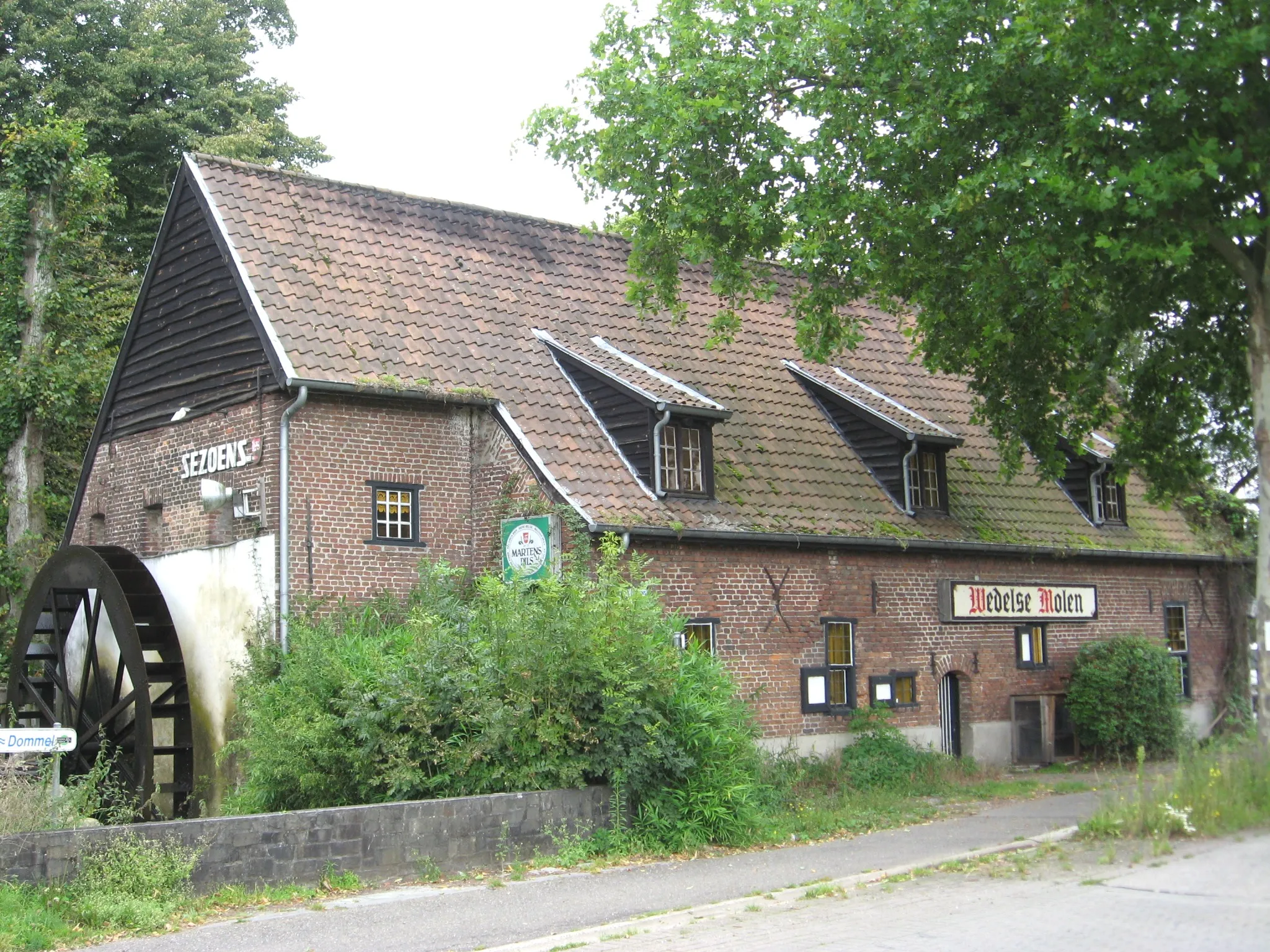 Photo showing: Wedelse Molen at the Dommel in Overpelt, Limburg, Belgium