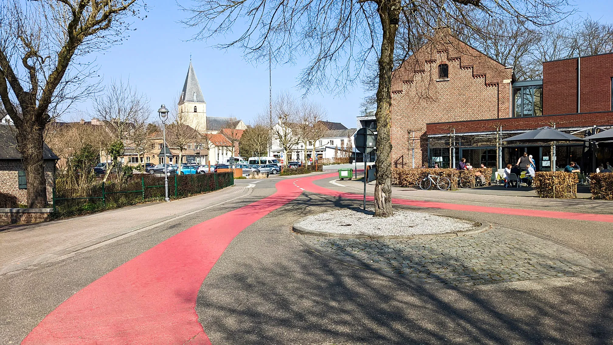 Photo showing: Fietsstraat Zutendaal 2022-03-23 at 13.43.59