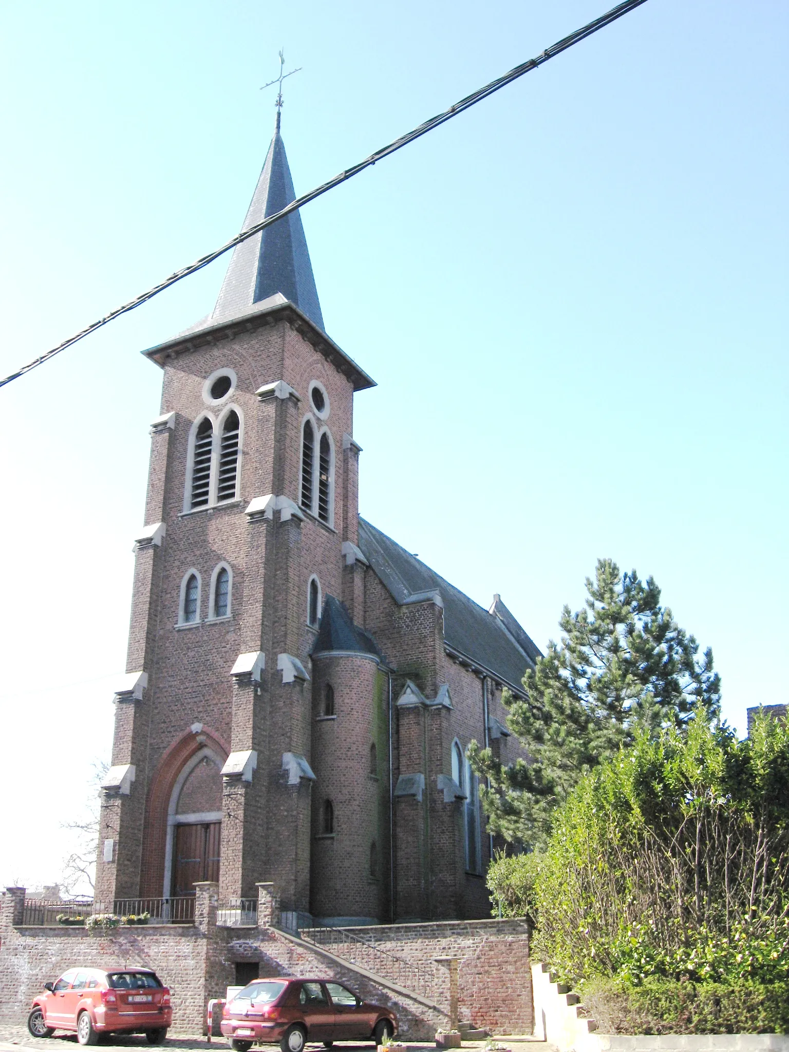 Photo showing: Church of Saint Peter in Hognoul, Awans, Liège, Belgium