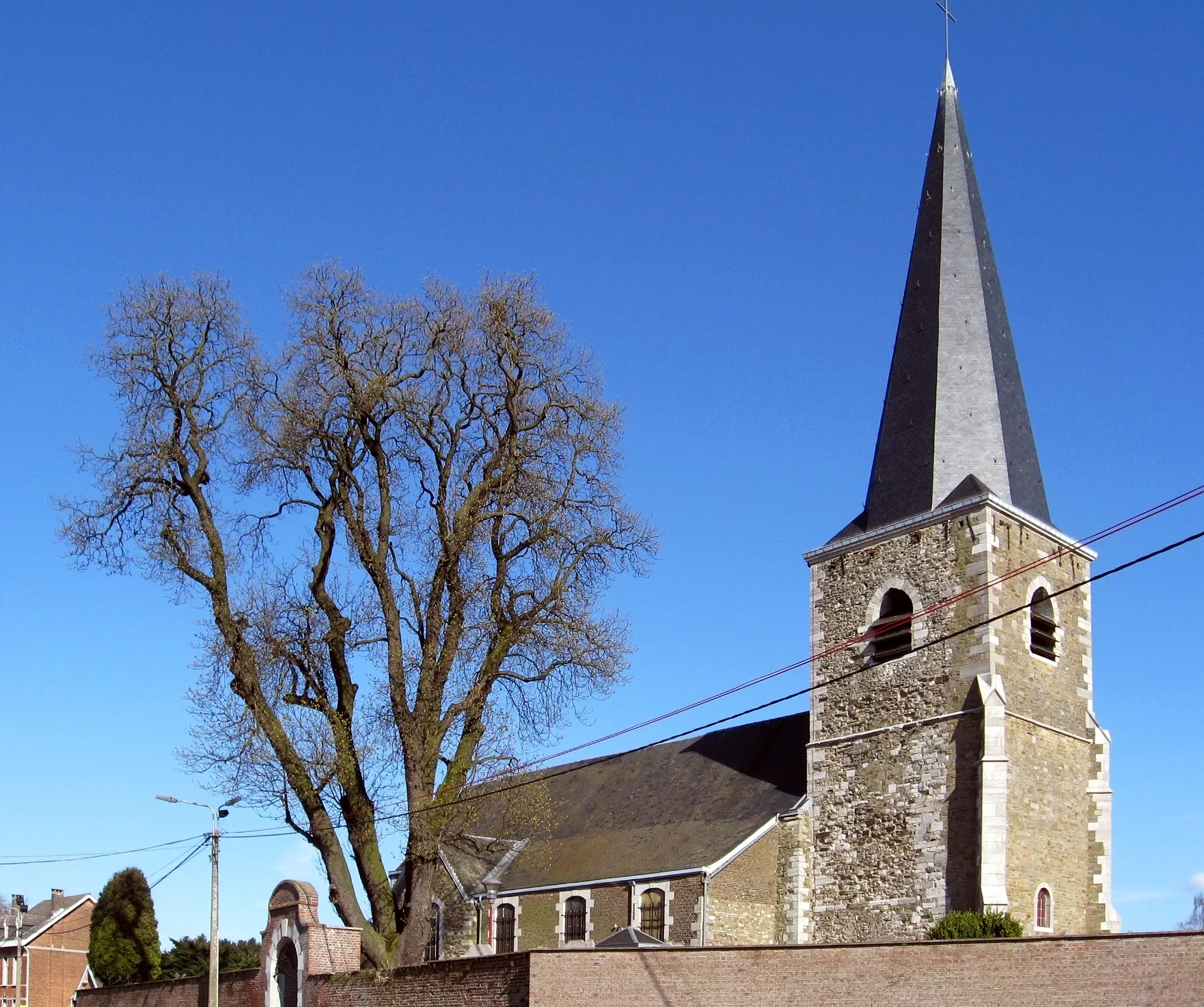 Photo showing: Church of Saint Agatha in Awans, Liège, Belgium