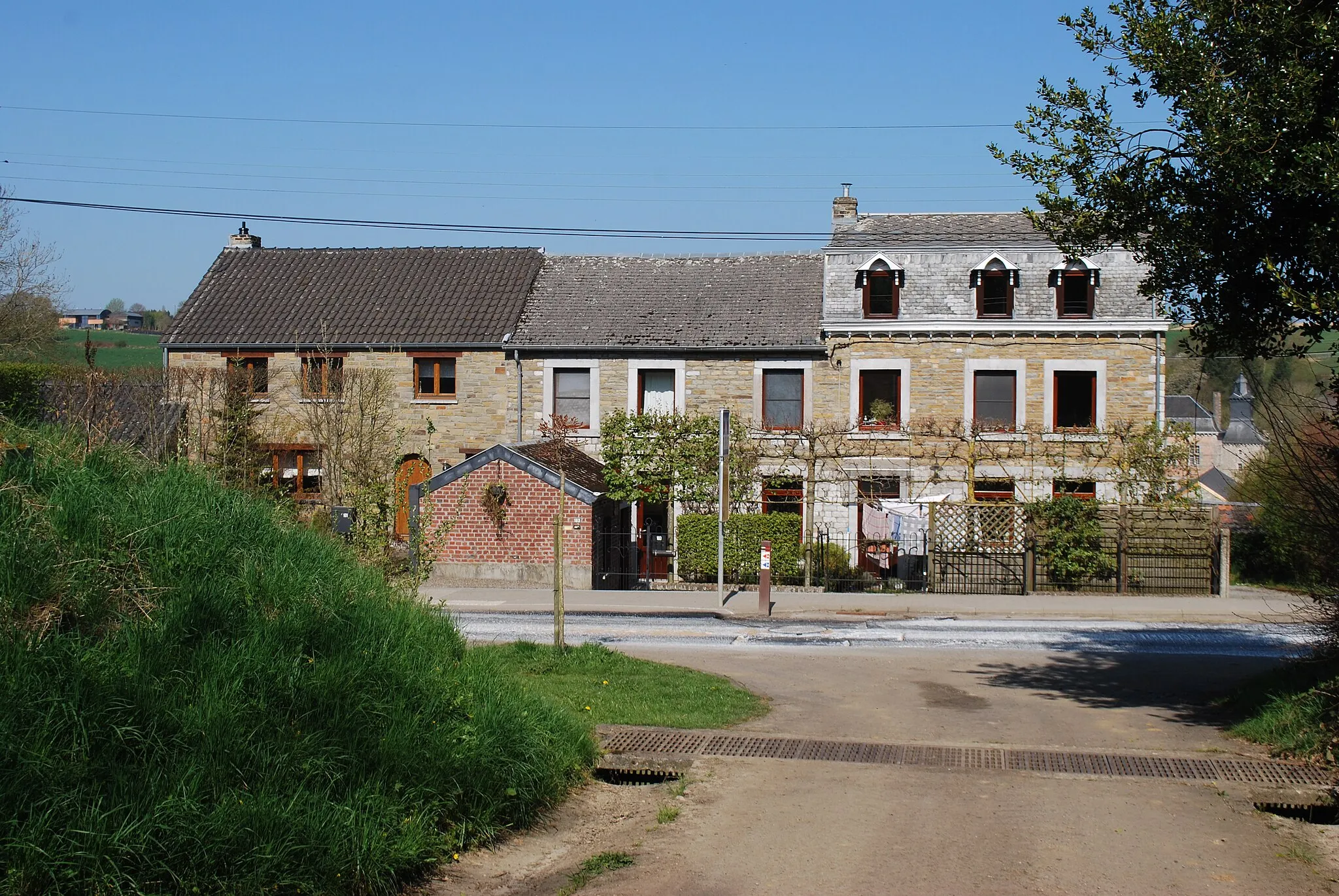 Photo showing: Vue du village de Villers-aux-Tours, dans la commune de Anthisnes (province de Liège, en Belgique).