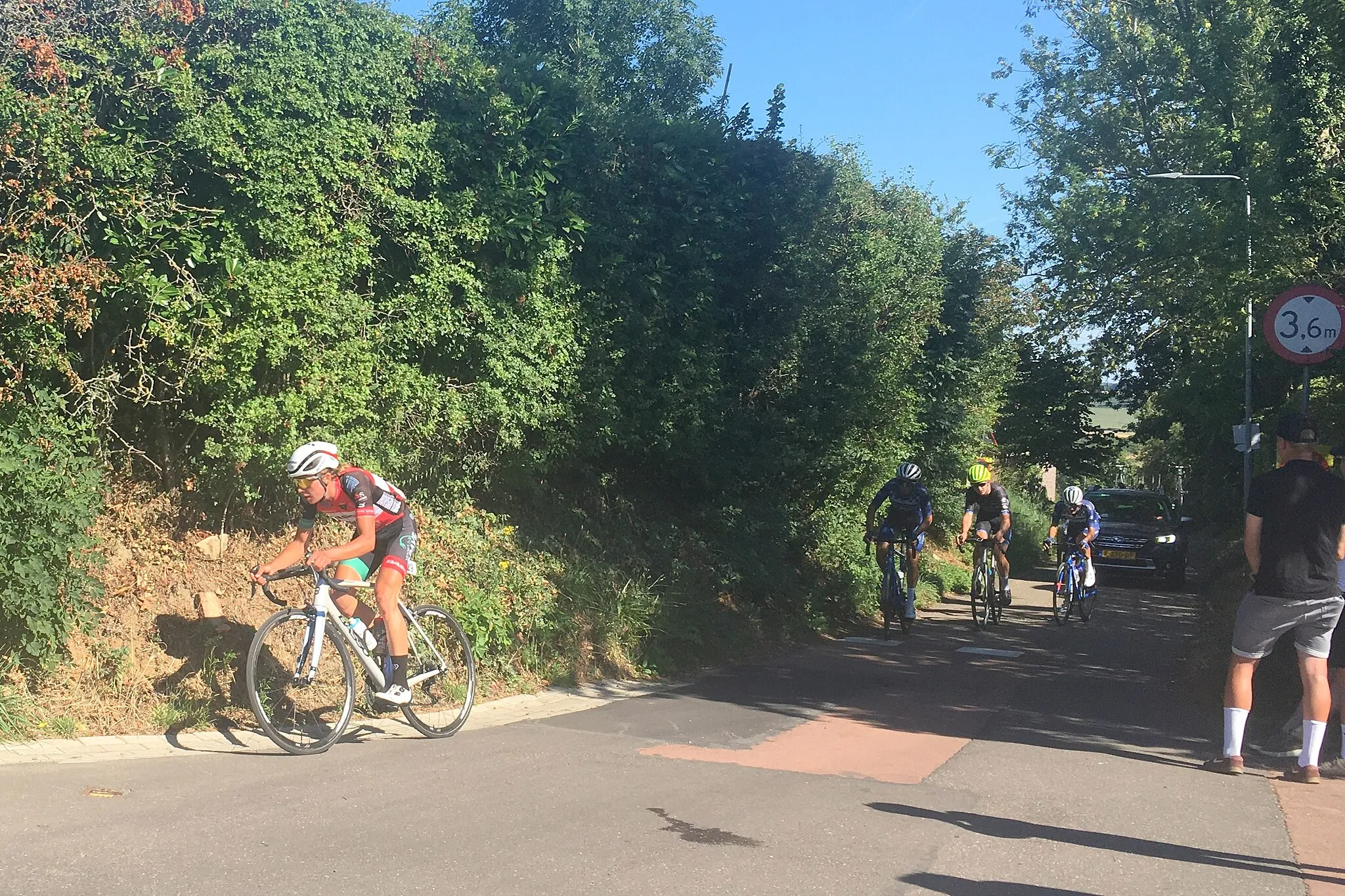 Photo showing: Alex Vandenbulcke. Passage op de Koulenberg tijdens de Hel van Voerendaal, op zondag 7 augustus 2022.