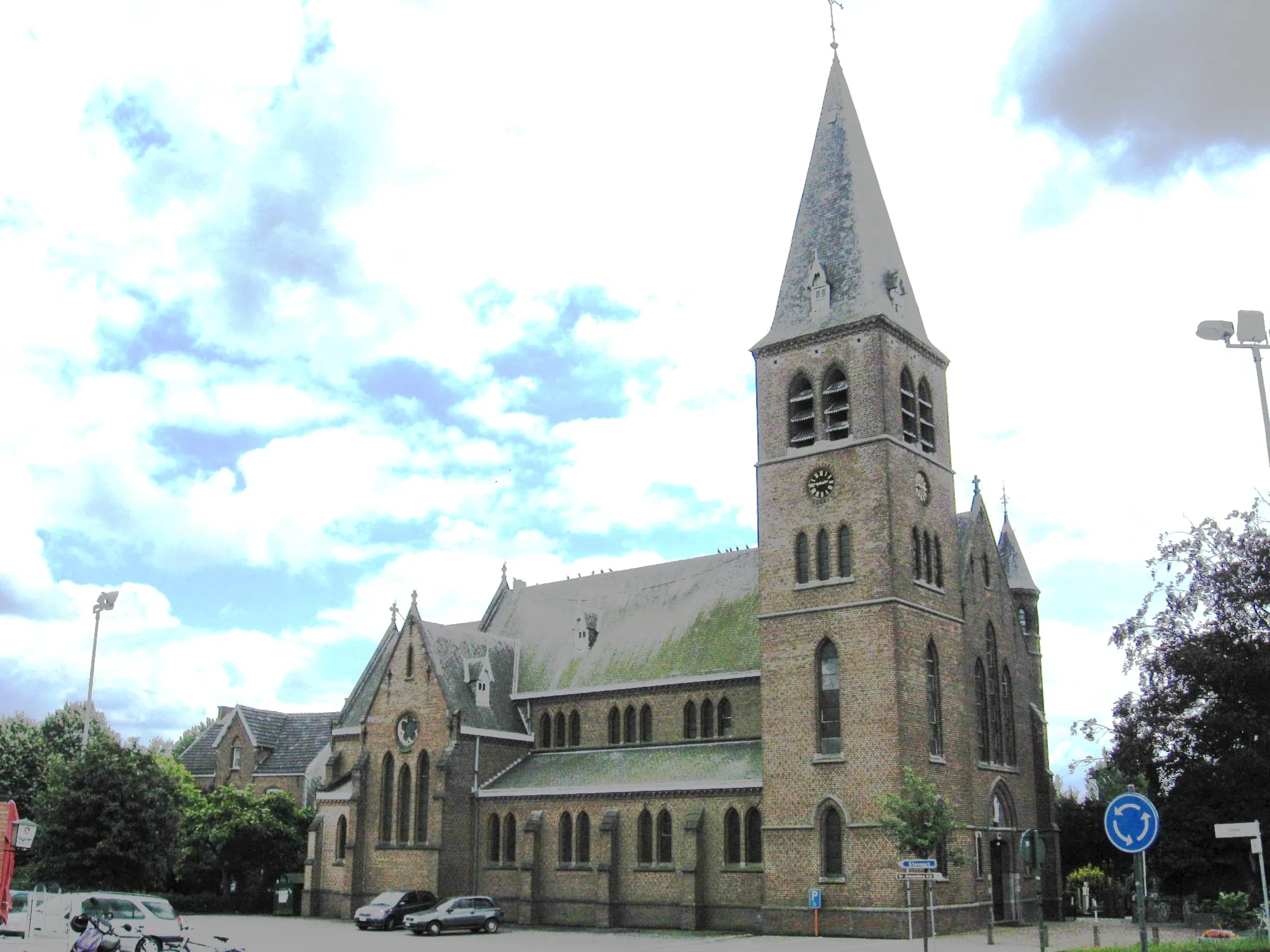 Photo showing: Church of the Immaculate Conception of Our Lady in Herk-de-Stad (Schakkebroek), Limburg, Belgium