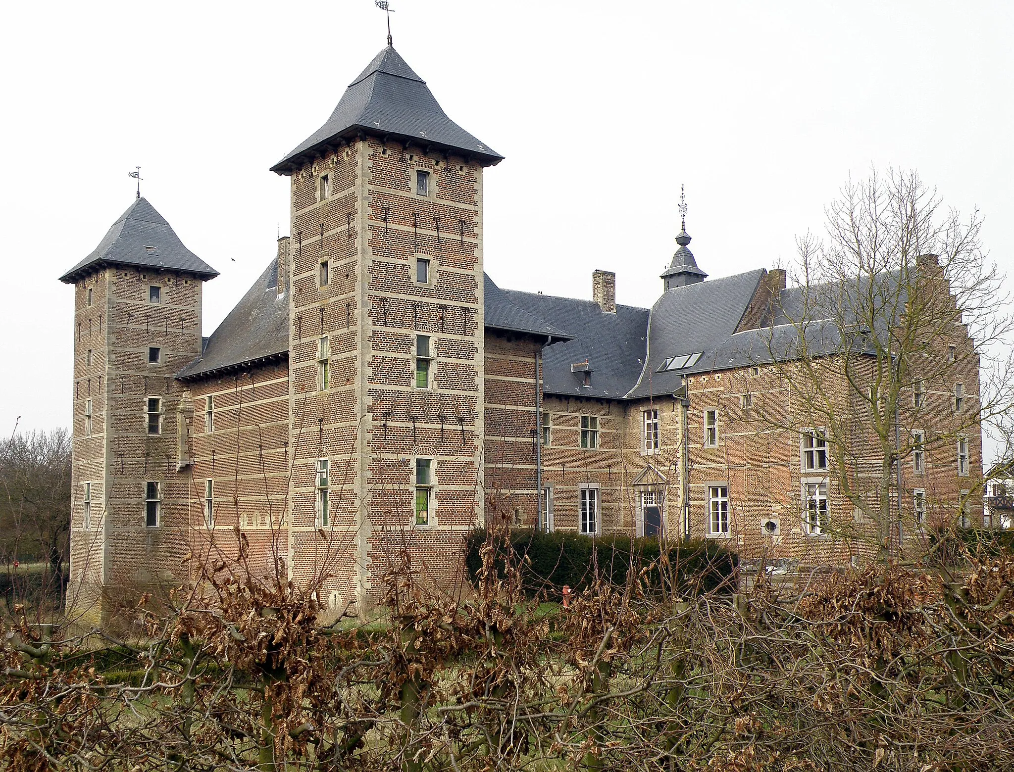 Photo showing: Rijkel, deelgemeente van Borgloon (prov. Limburg, België). Kasteel van Rijkel.