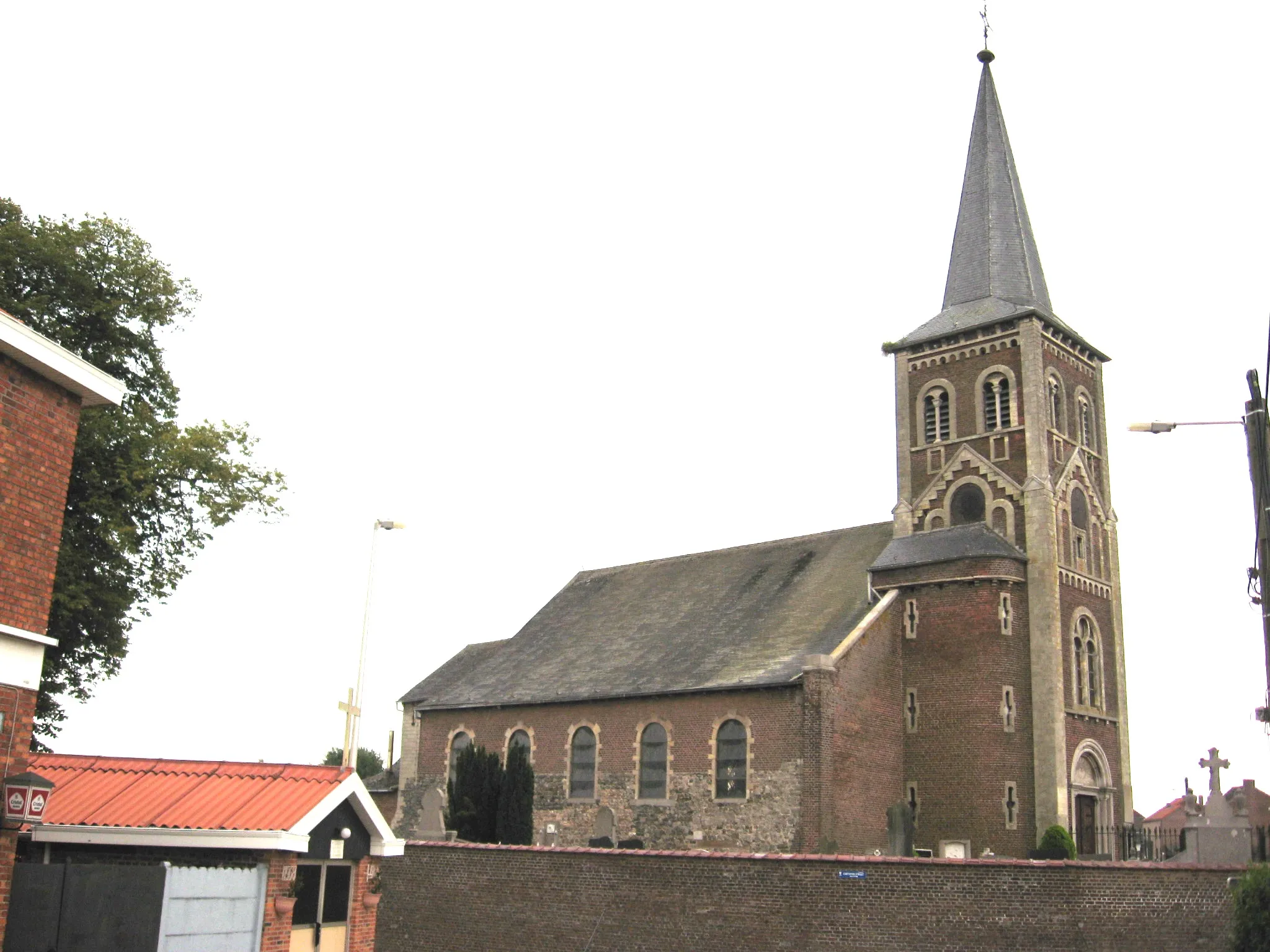 Photo showing: Church of Saint Lambert in Horpmaal, Heers, Limburg, Belgium