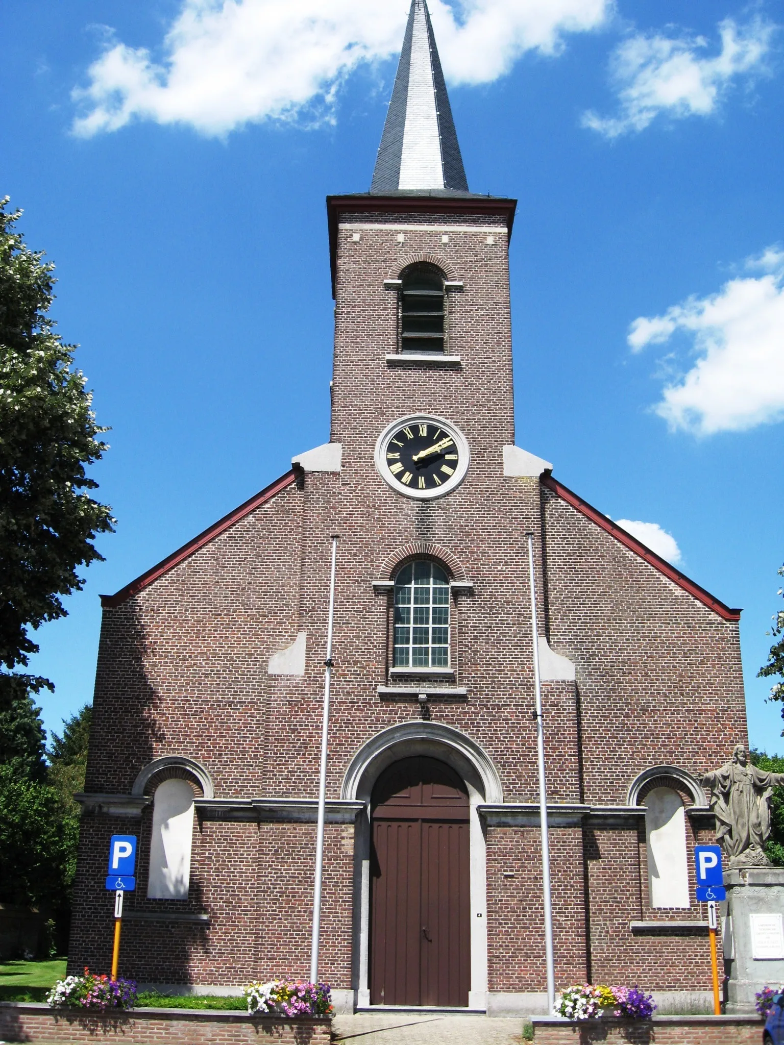 Photo showing: Church of Saint Amand in Stokrooie, Hasselt, Limburg, Belgium