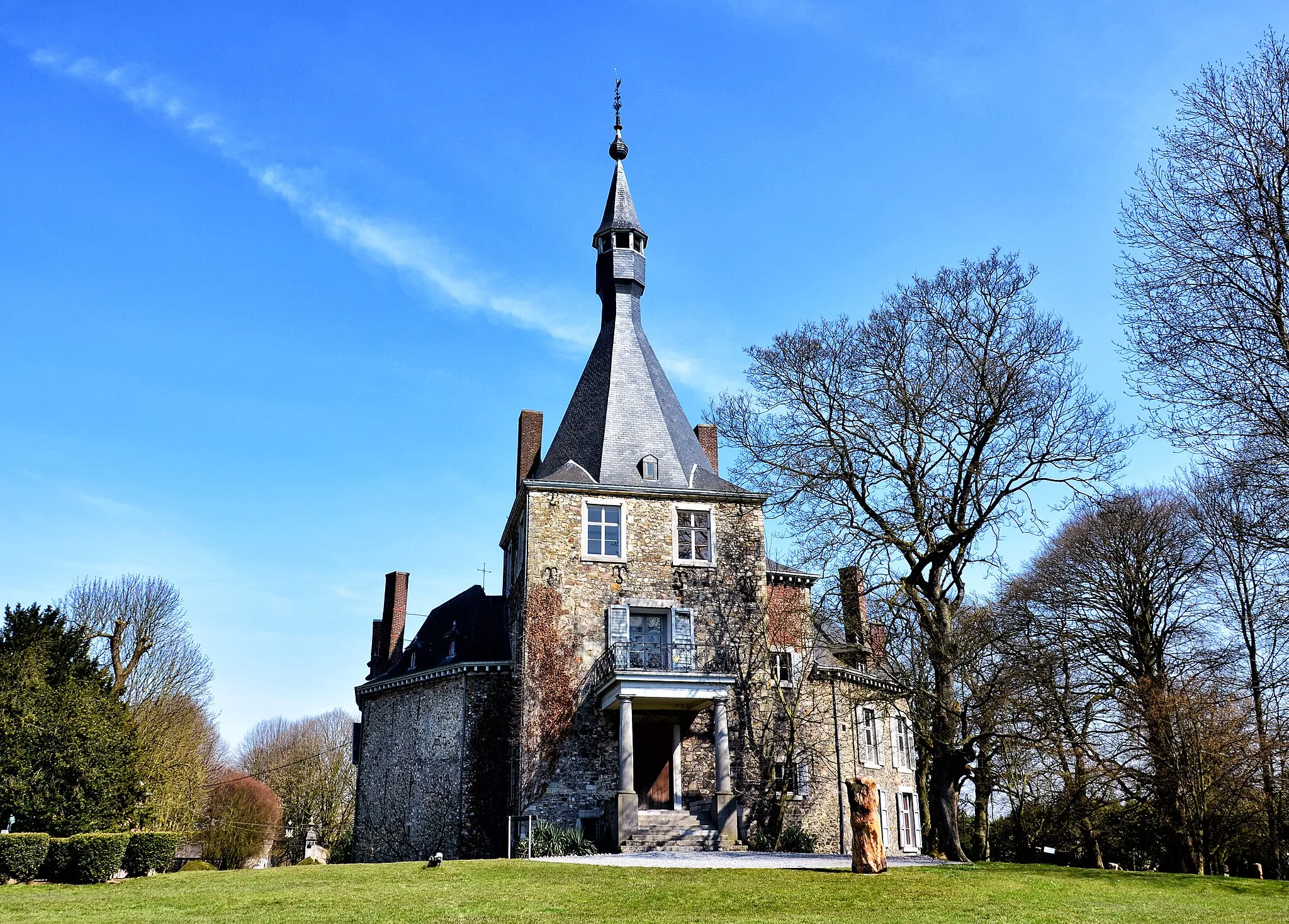 Photo showing: Château de Waroux à Alleur en Belgique