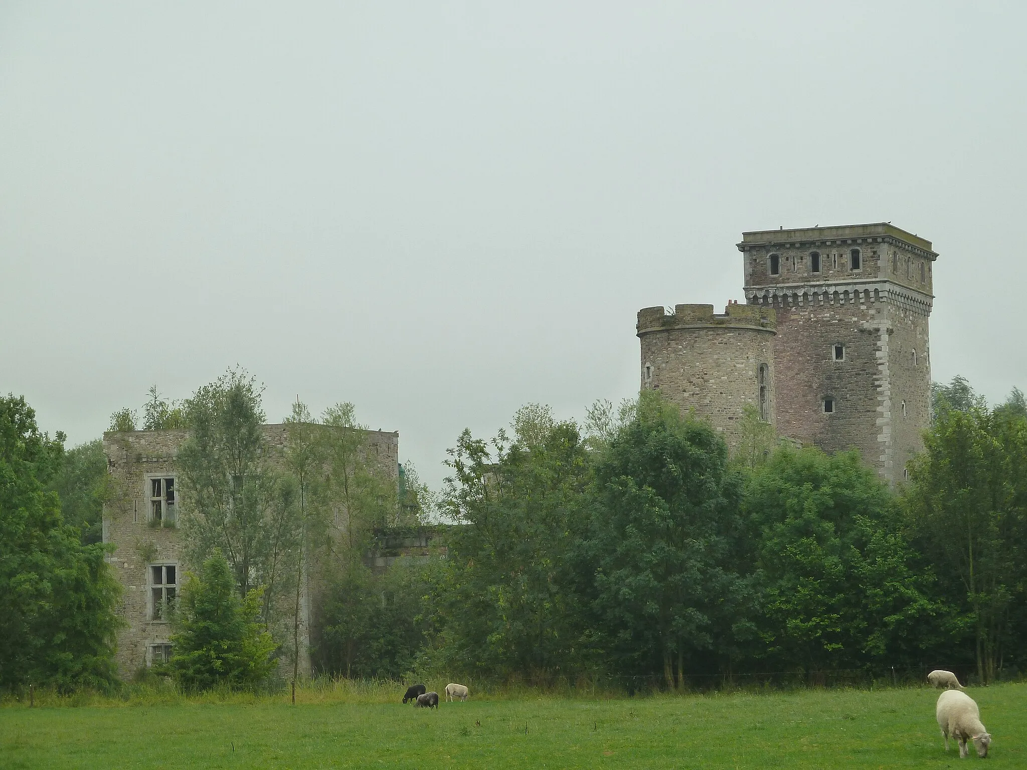 Photo showing: Château de Seraing-le-château, Verlaine, Belgique