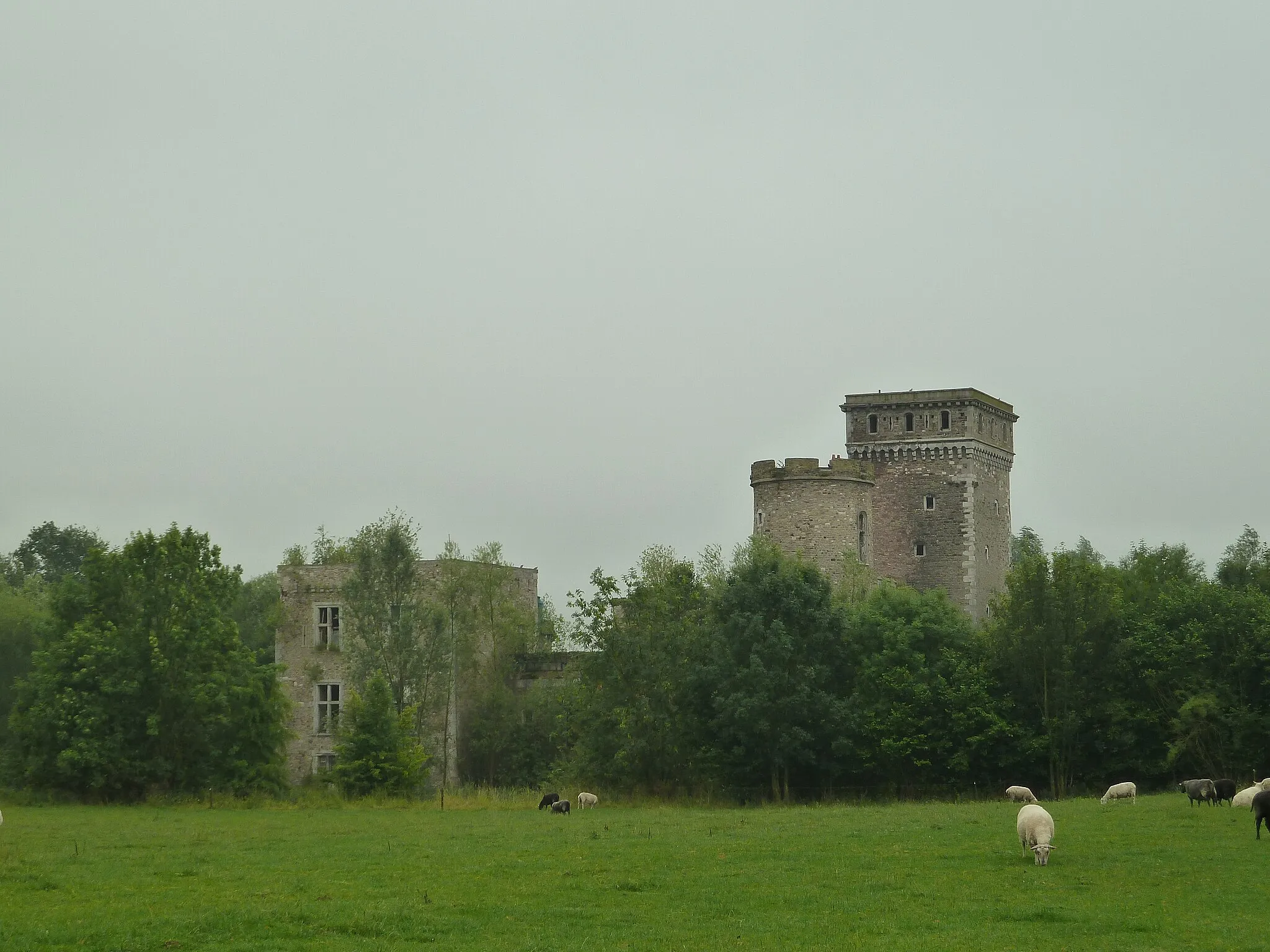 Photo showing: Château de Seraing-le-château, Verlaine, Belgique