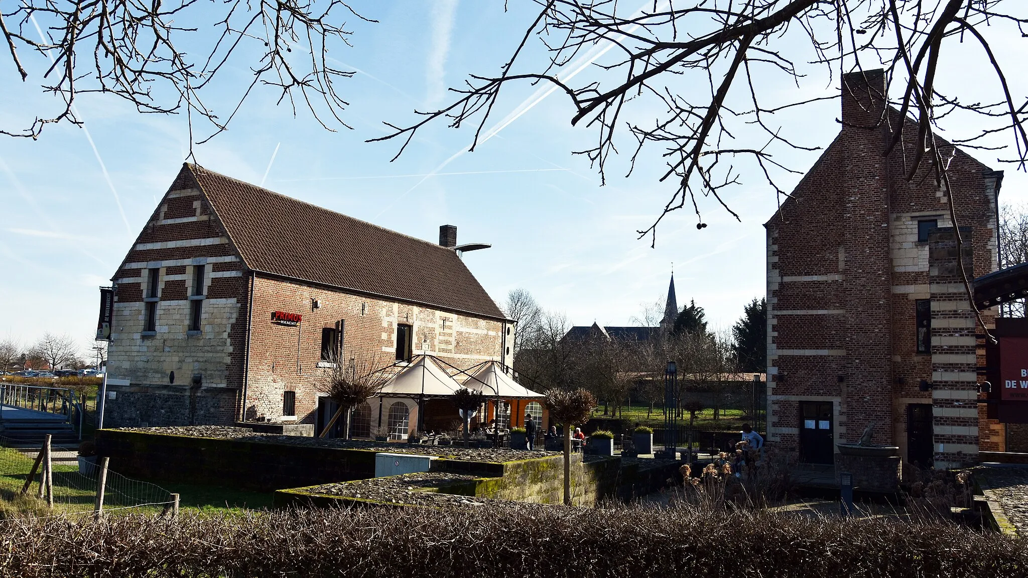 Photo showing: Waterburcht (Millen) noordzijde 17-02-2019