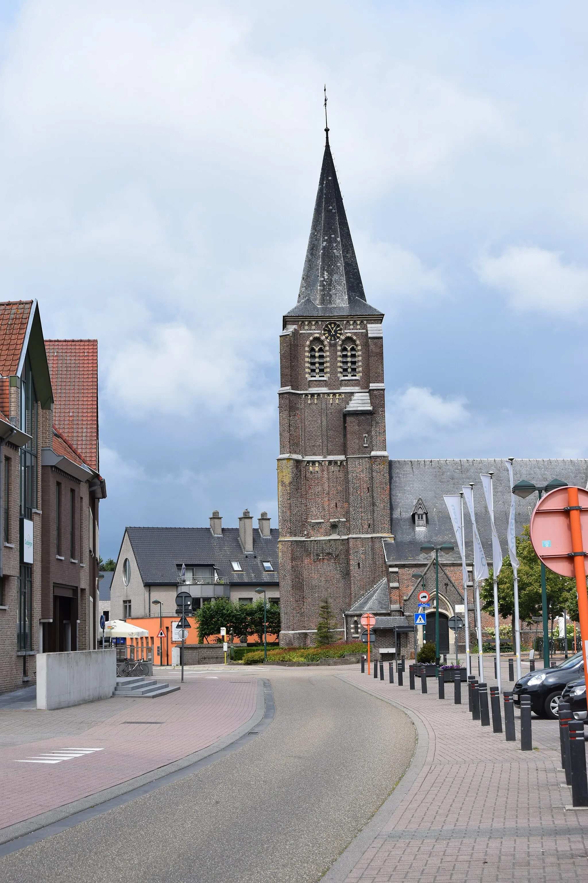 Photo showing: Vue de Meeuwen, dans le commune d'Oudsbergen (Limbourg belge).