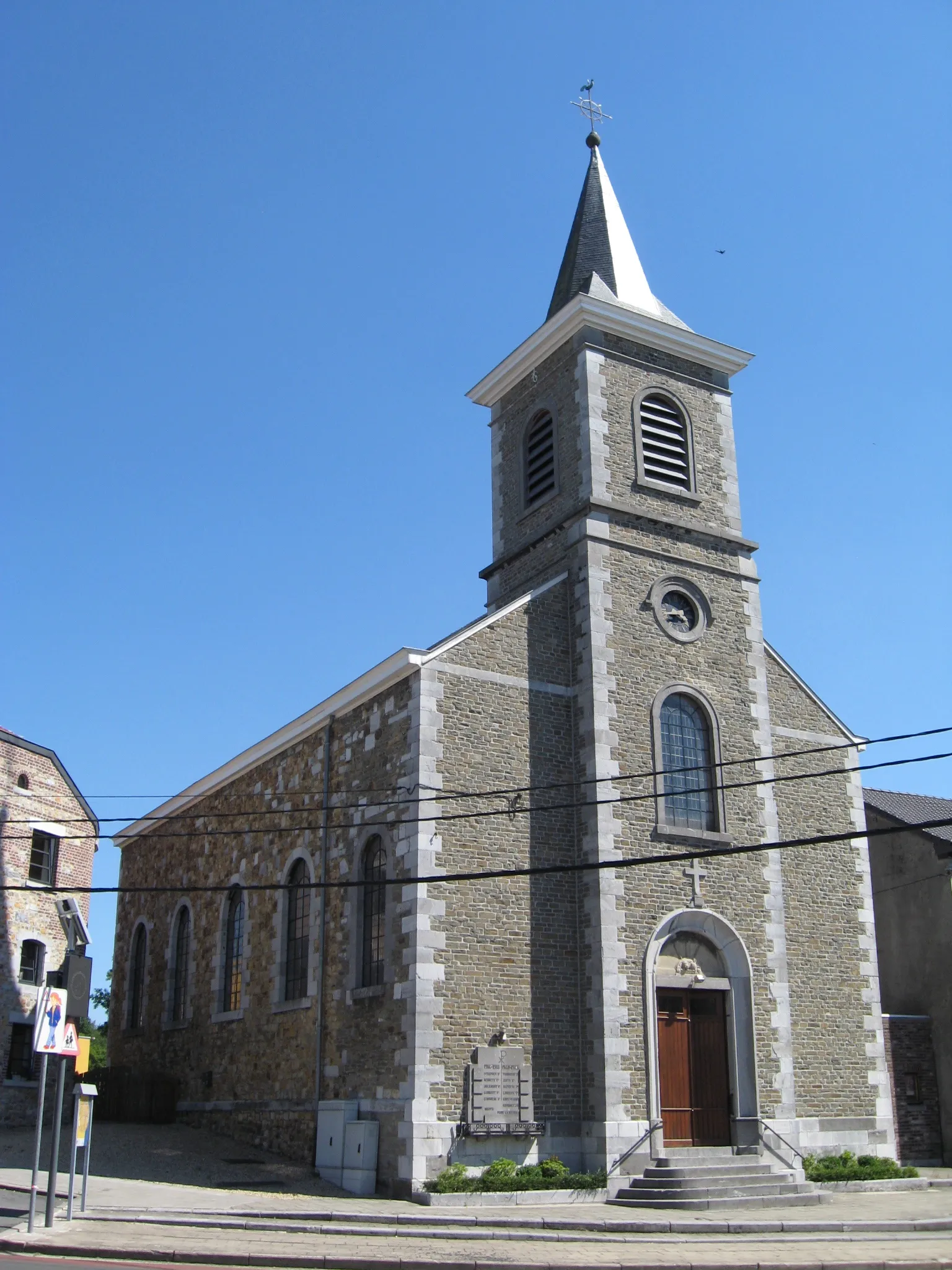 Photo showing: Church of Saint Elisabeth in Bruyères, Battice, Herve, Liège, Belgium