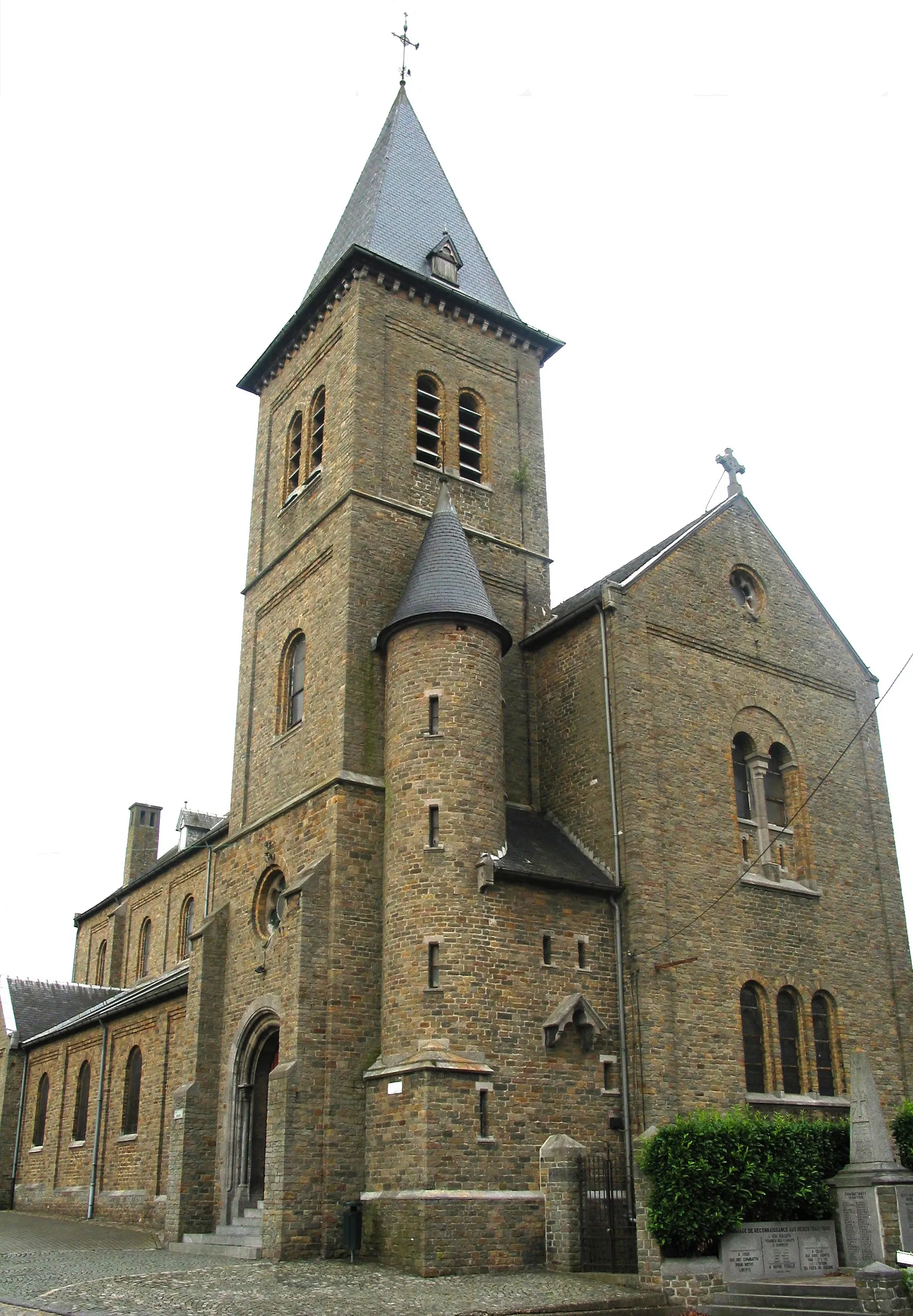 Photo showing: Lincent (Belgium), the Saint Peter's church.