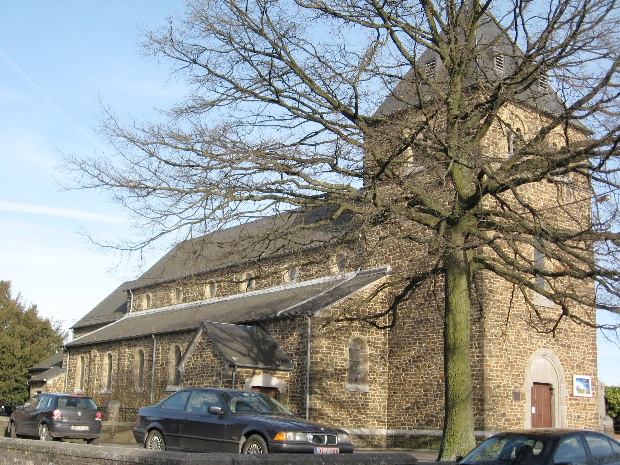 Photo showing: Church of Saint Joseph in Cheratte (Cheratte-Hauteurs), Visé, Liège, Belgium