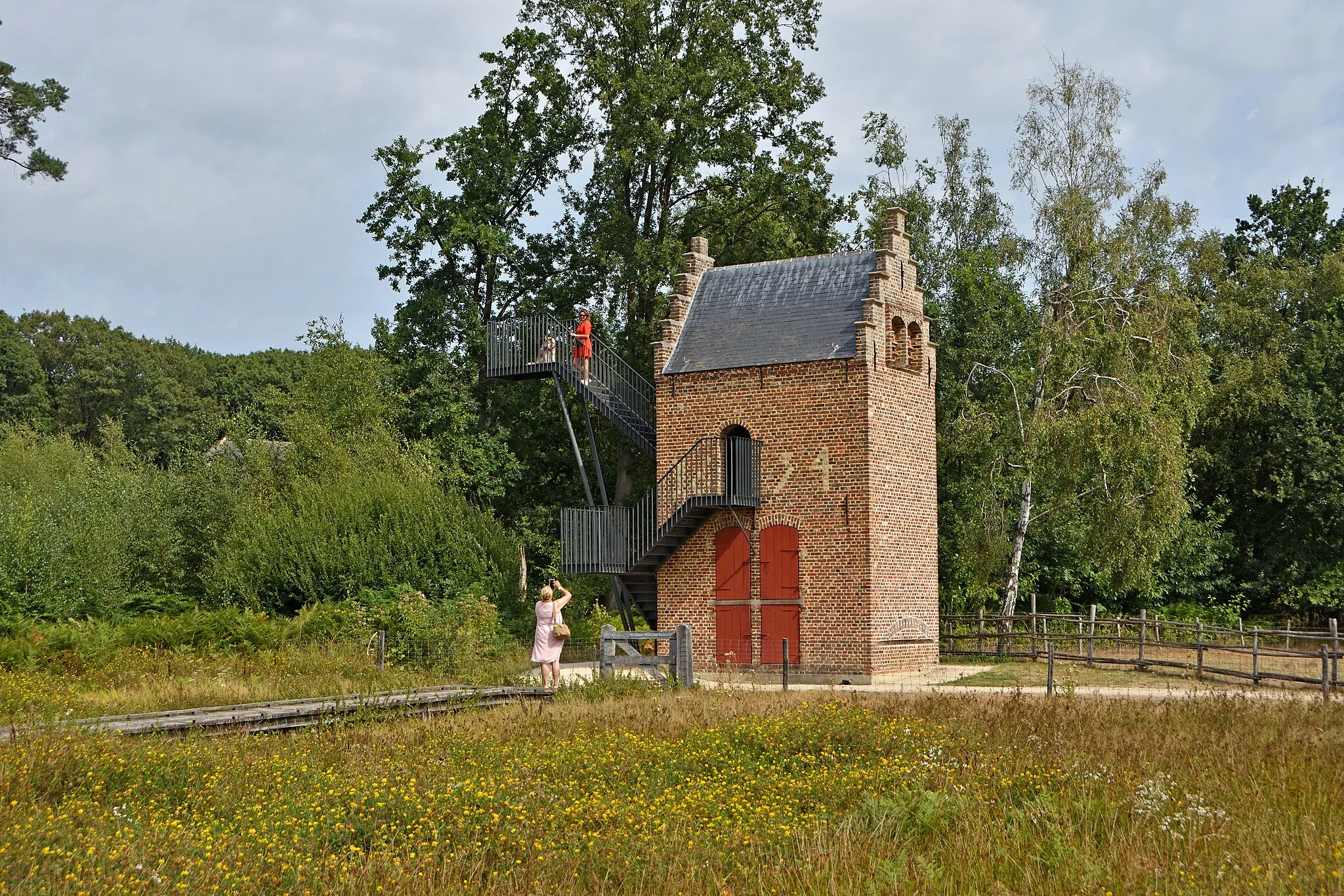 Photo showing: Pigeon tower in Bokrijk open-air museum, Belgium