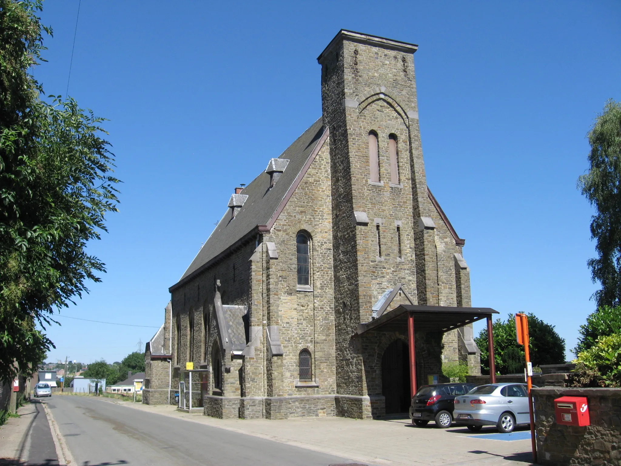Photo showing: Church of Saint Anthony in José, Battice, Herve, Liège, Belgium