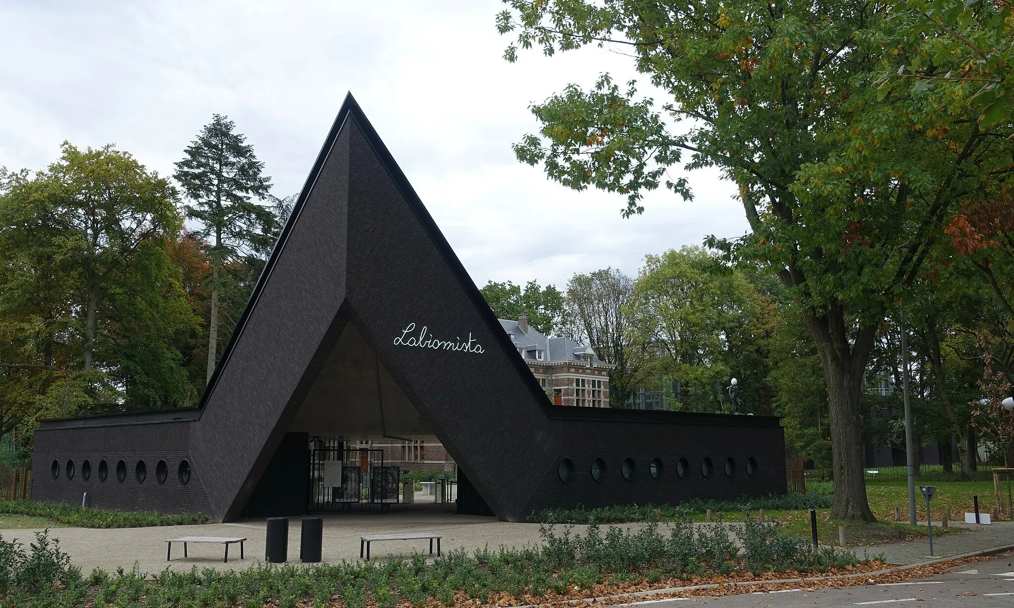 Photo showing: LABIOMISTA is the studio and foundation headquarters in Genk of the Belgian artist Koen Vanmechelen