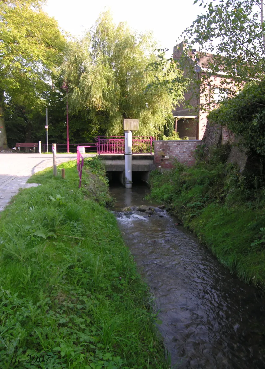 Photo showing: Sint-Martens-Voeren (Belgium): The river Veurs