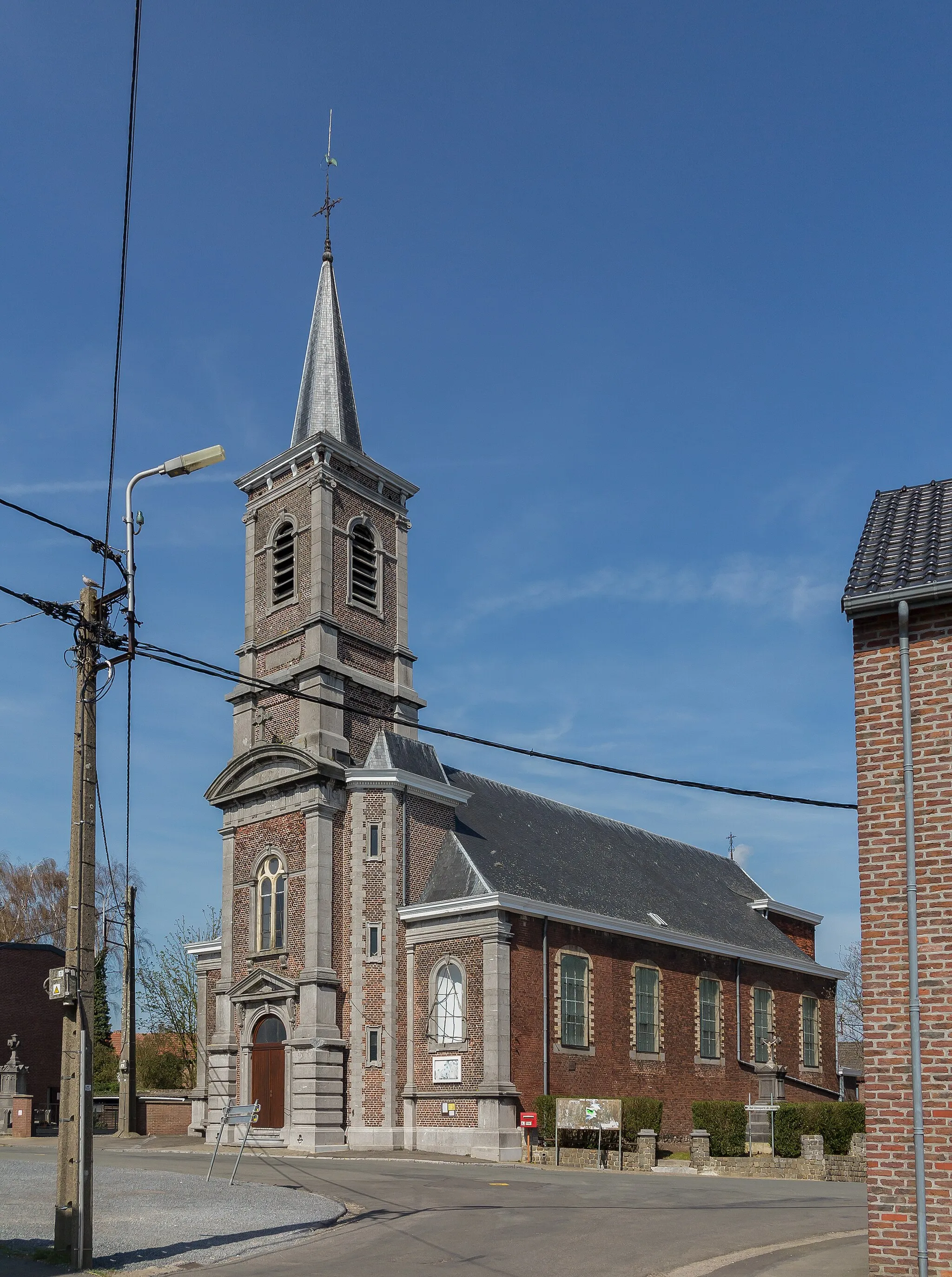 Photo showing: Fexhe-Slins, church: église Saint-Remacle