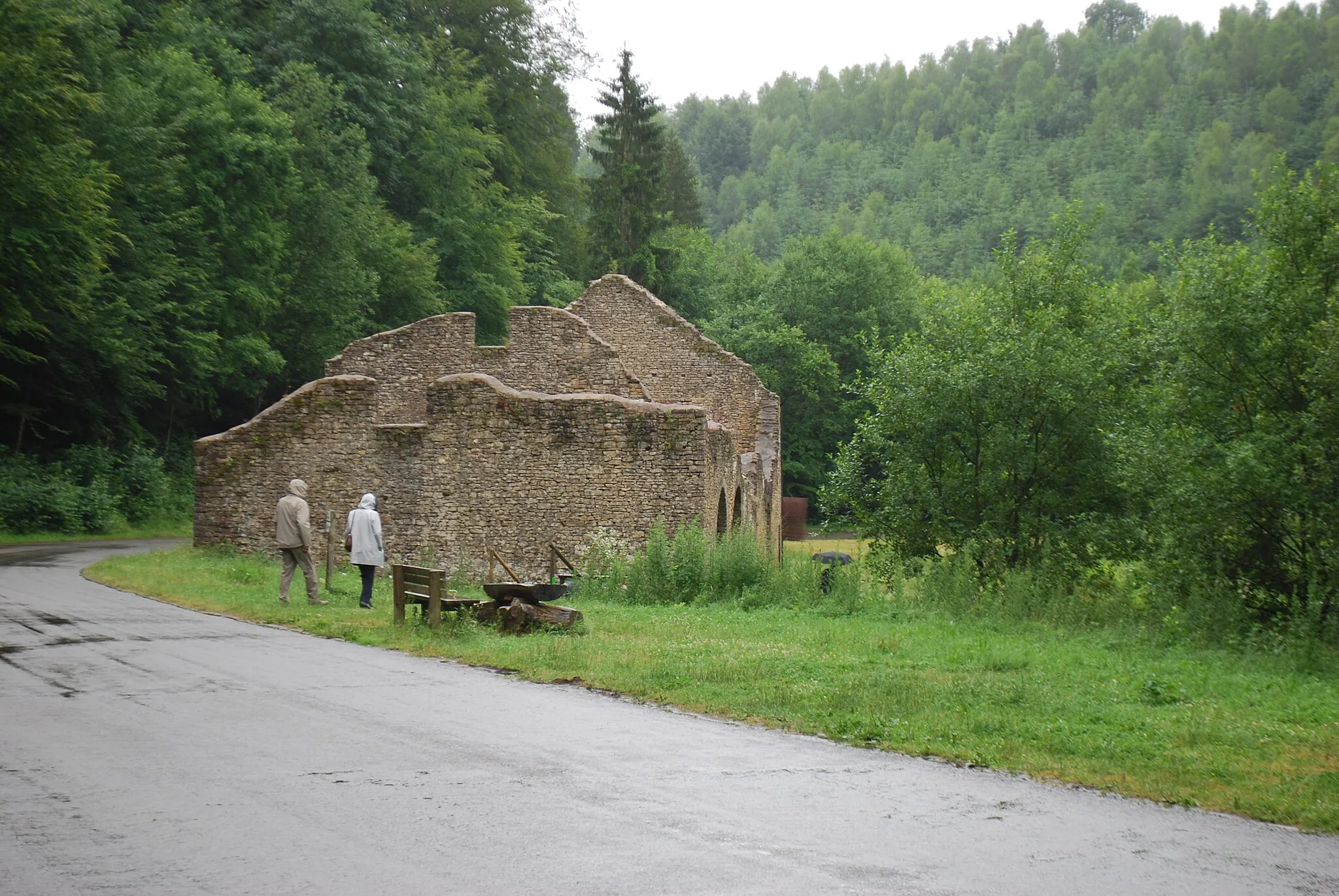 Photo showing: Vue du site de Montauban-sous-Buzenol (commune d'Étalle, dans la province de Luxembourg, en Belgique).