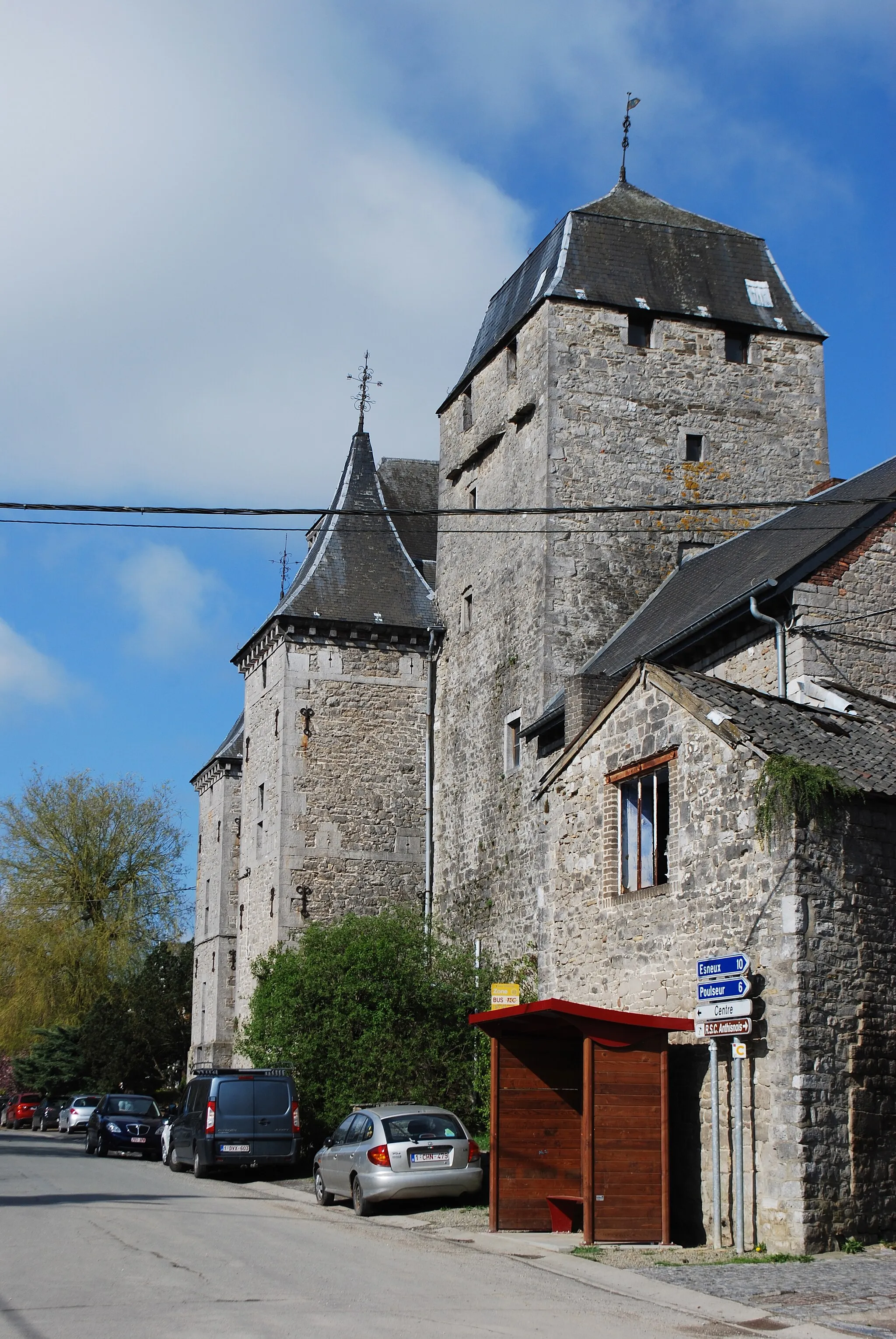 Photo showing: Vue du village de Anthisnes (province de Liège, en Belgique).