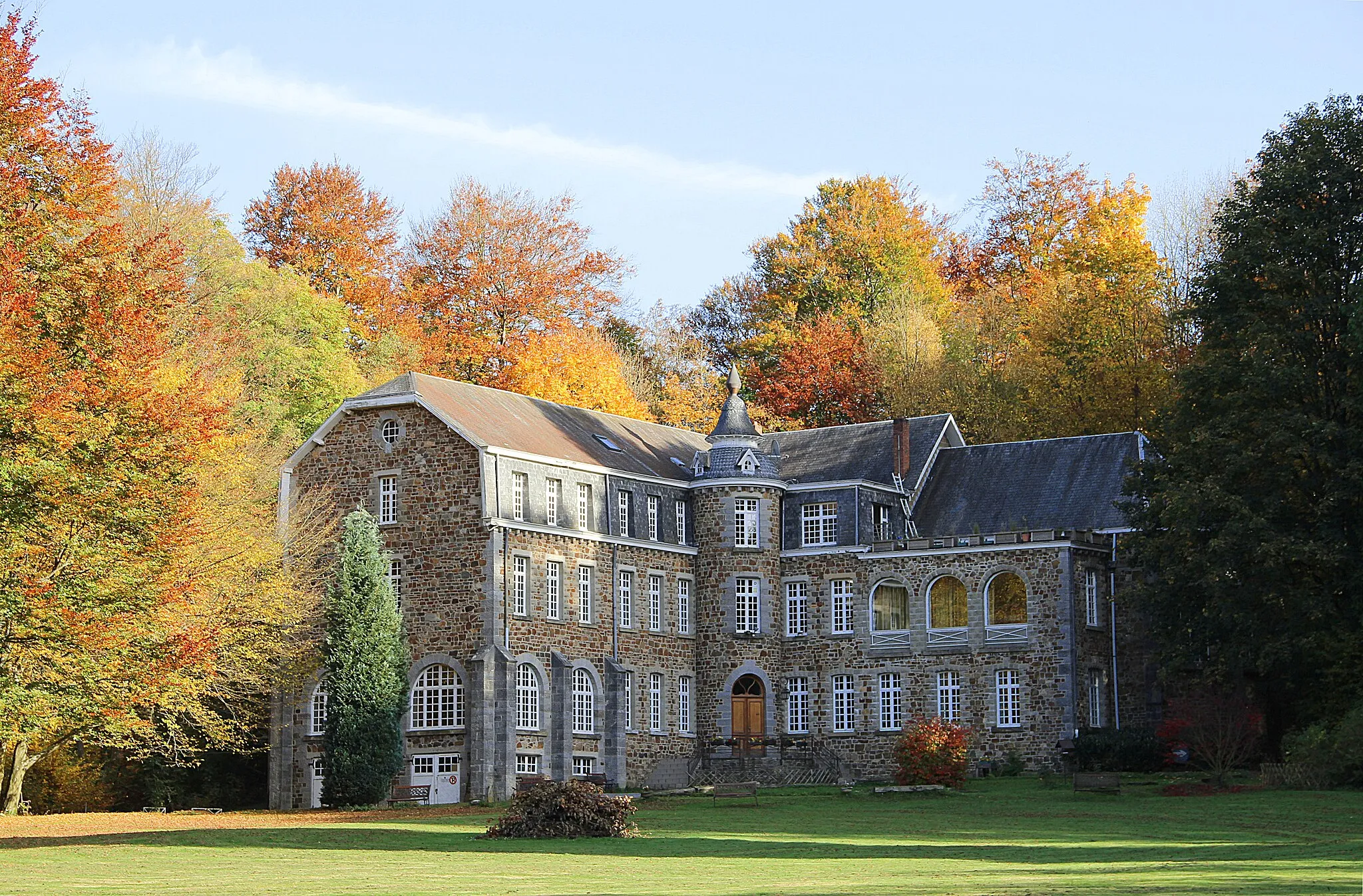 Photo showing: Saint-Hubert (Belgium): St. Michel –  Castle of "La Diglette".