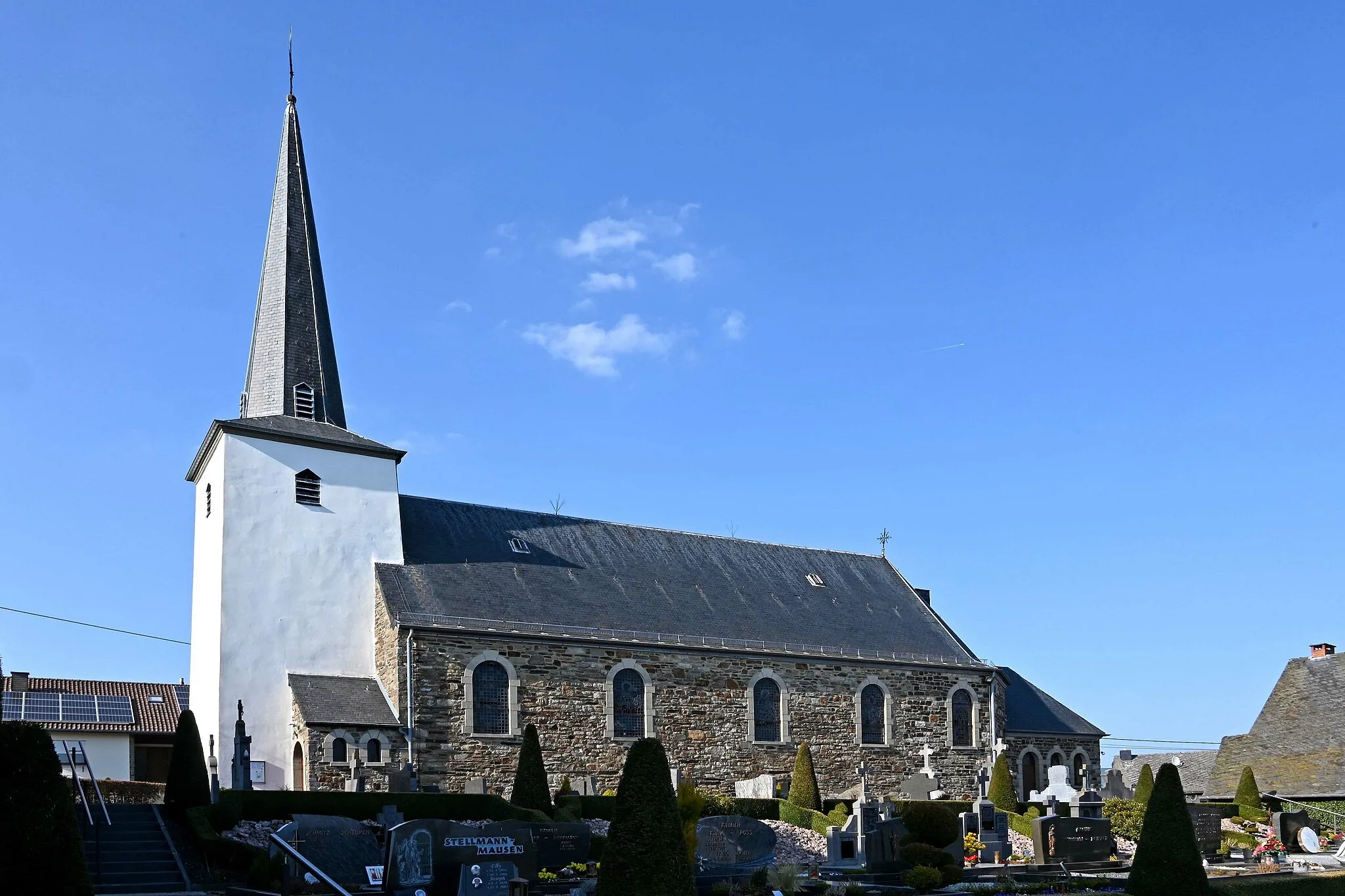 Photo showing: St. Martin (Aldringen), Südseite