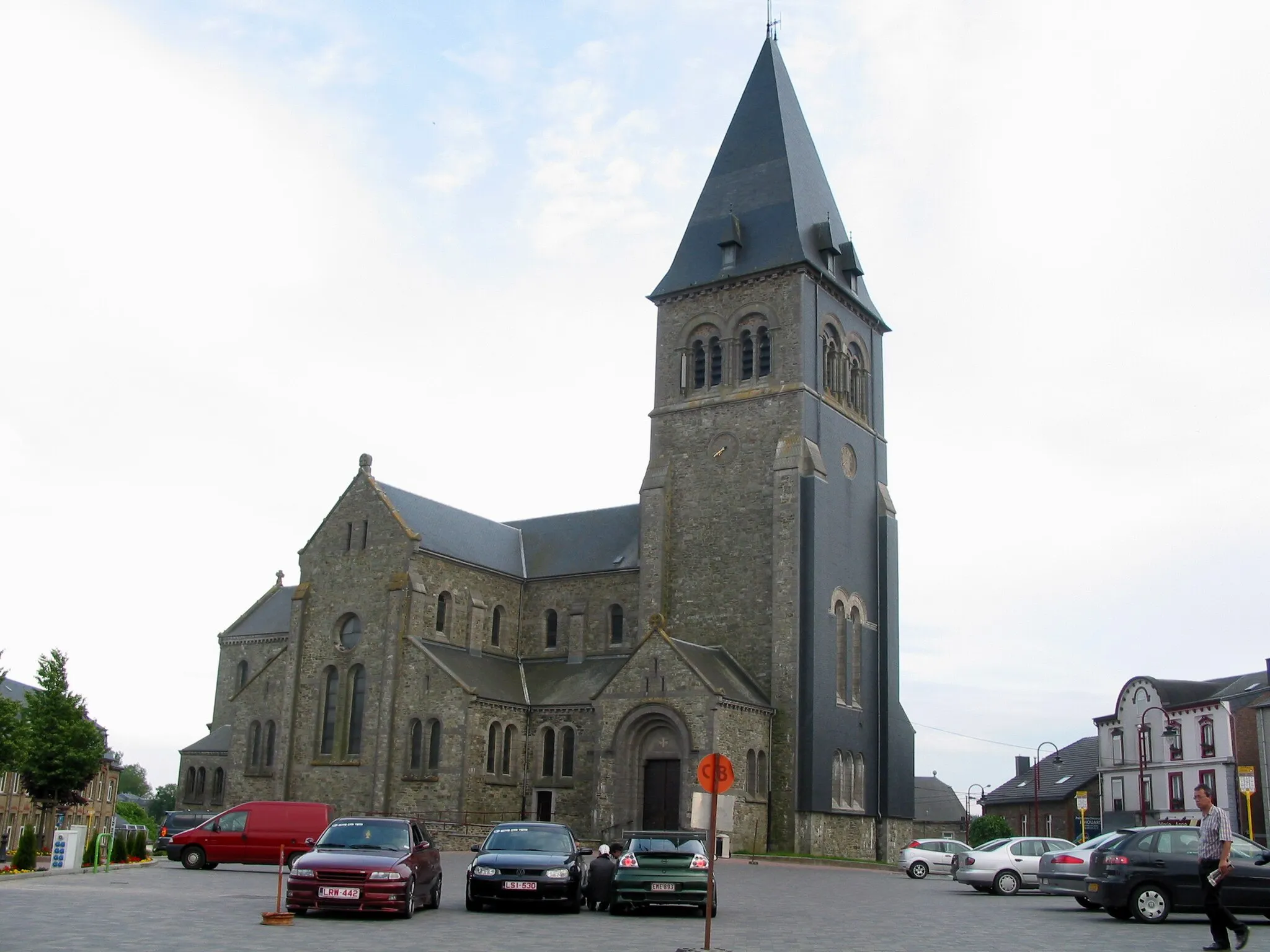 Photo showing: Bertrix (Belgium), St. Stephen's church.