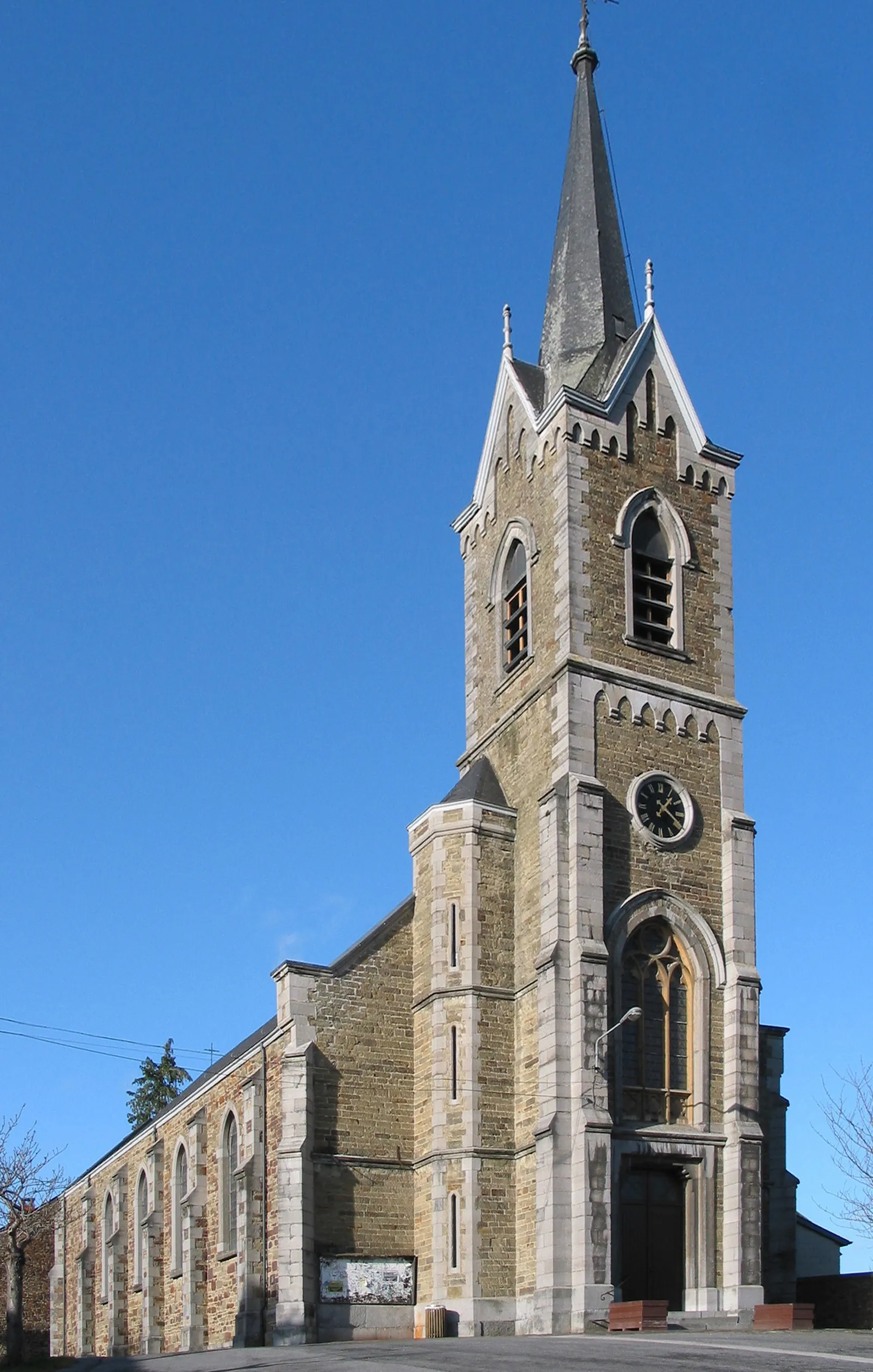 Photo showing: Église Saint-Laurent, On, Belgique