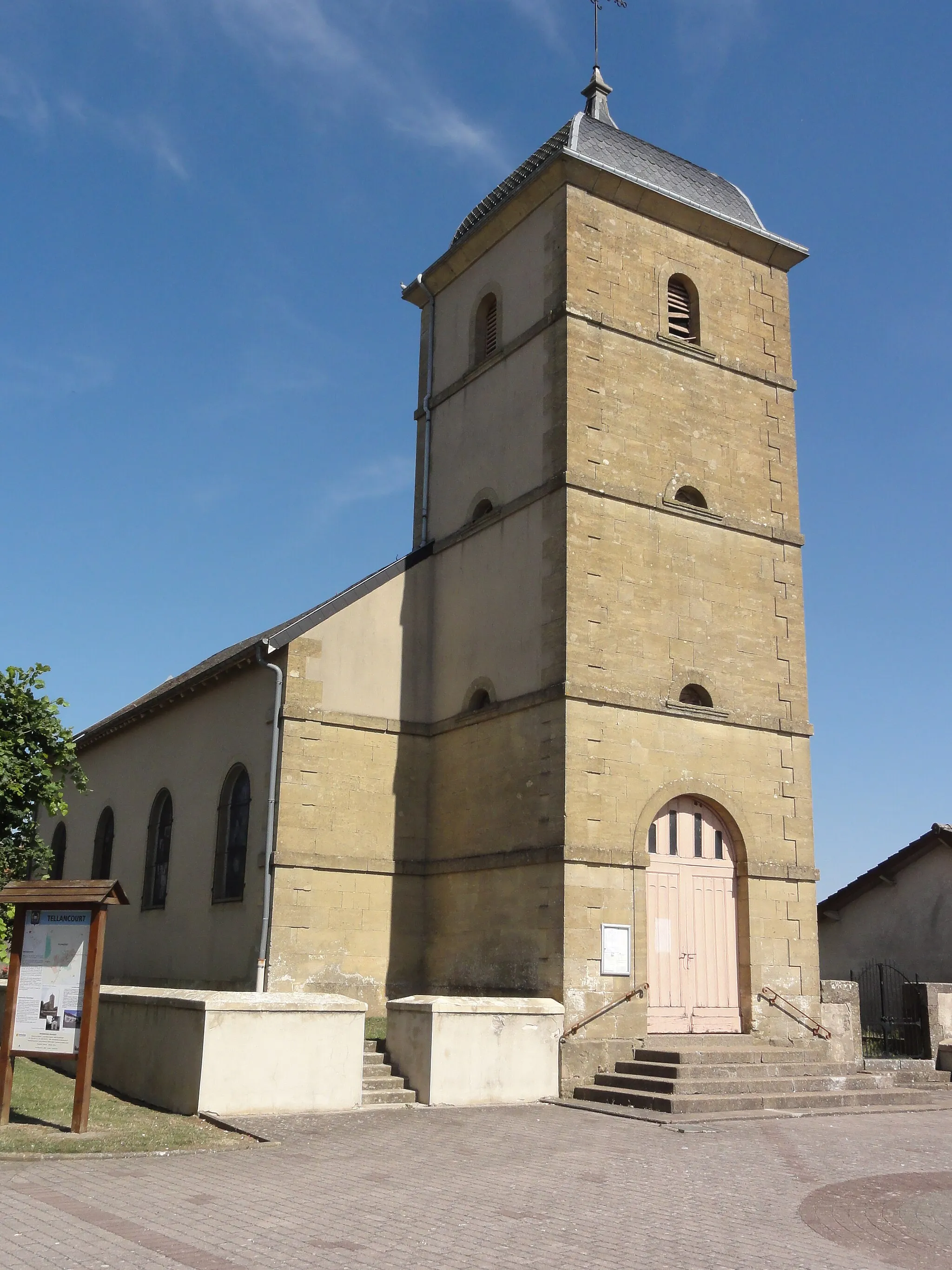 Photo showing: Tellancourt (Meurthe-et-M.) église