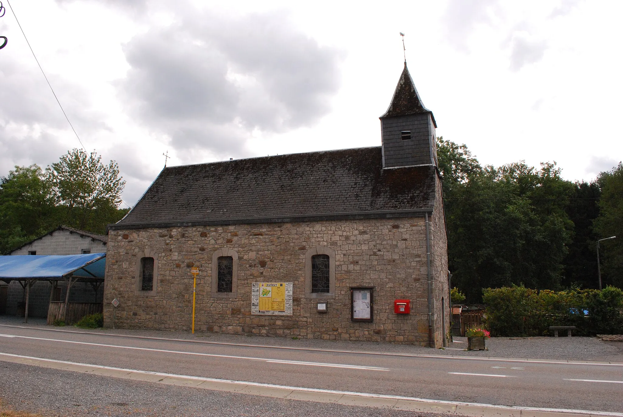 Photo showing: La chapelle Saint-Donat à Aisne, près de Heyd (Durbuy).