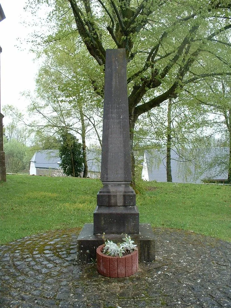 Photo showing: War memorial 1914-1918 in Tontelange ( Province of Luxembourg - Belgium )