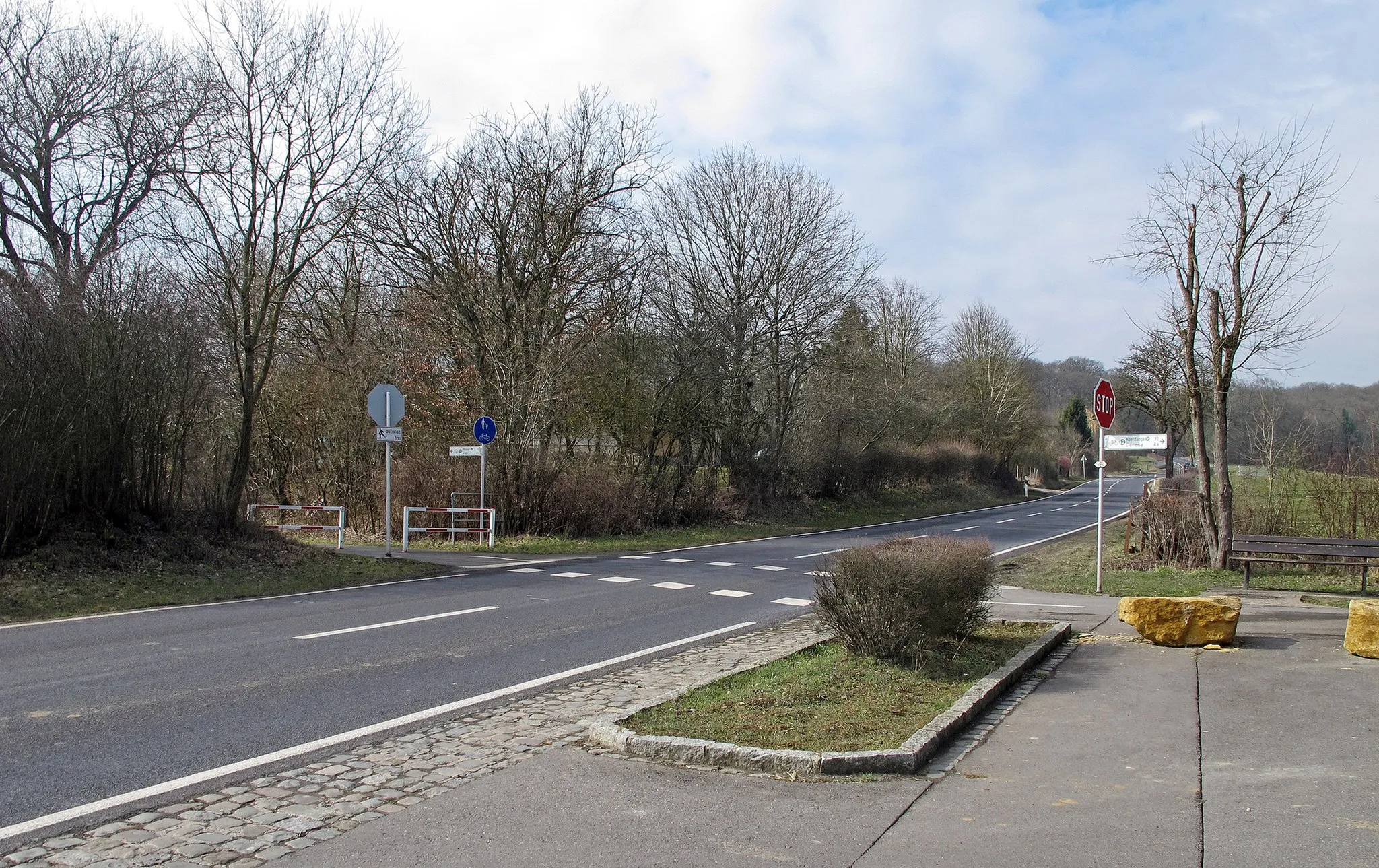 Photo showing: Place called Schack near Bascharage, Luxembourg