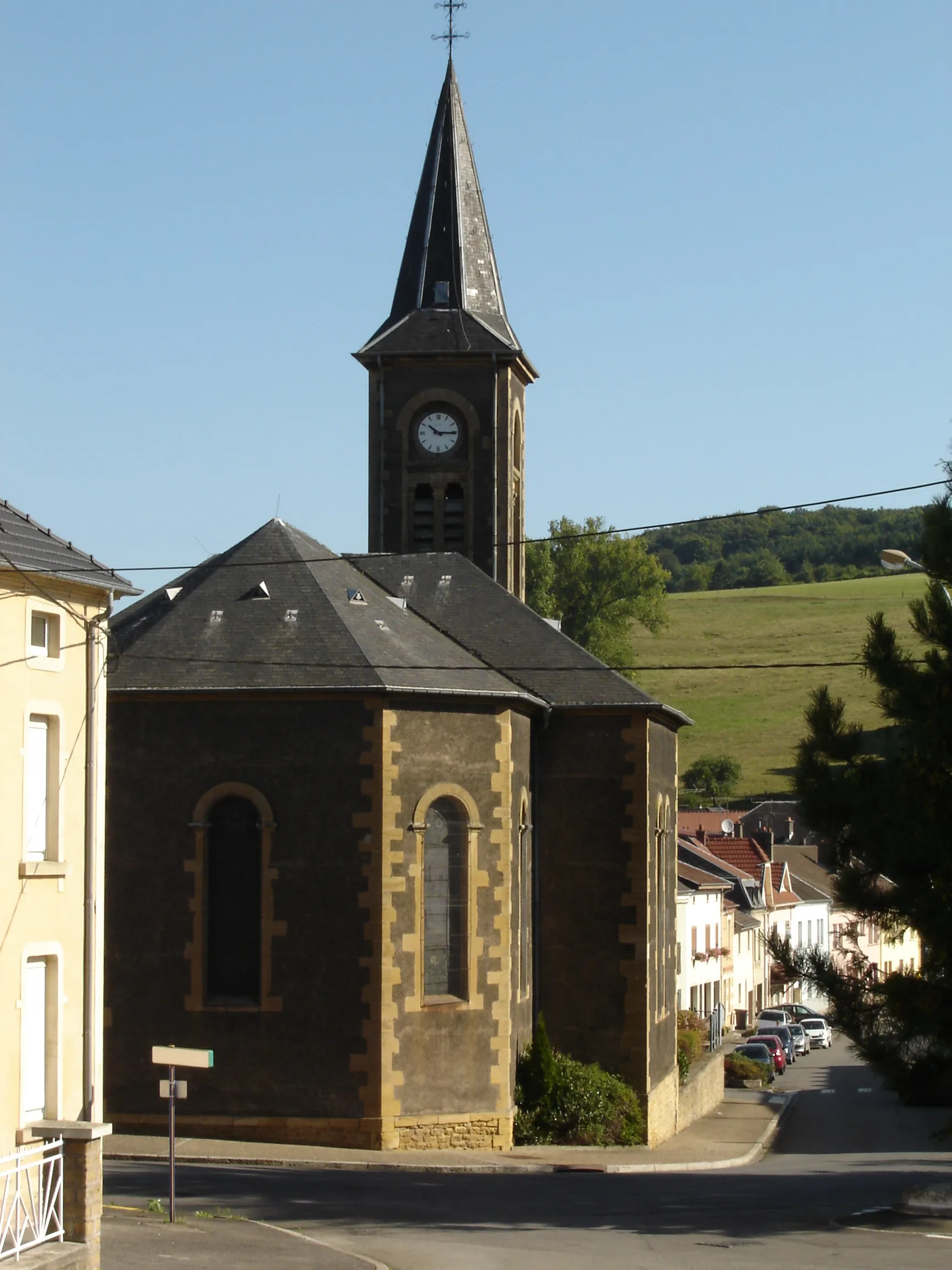 Photo showing: L'église de Gorcy
