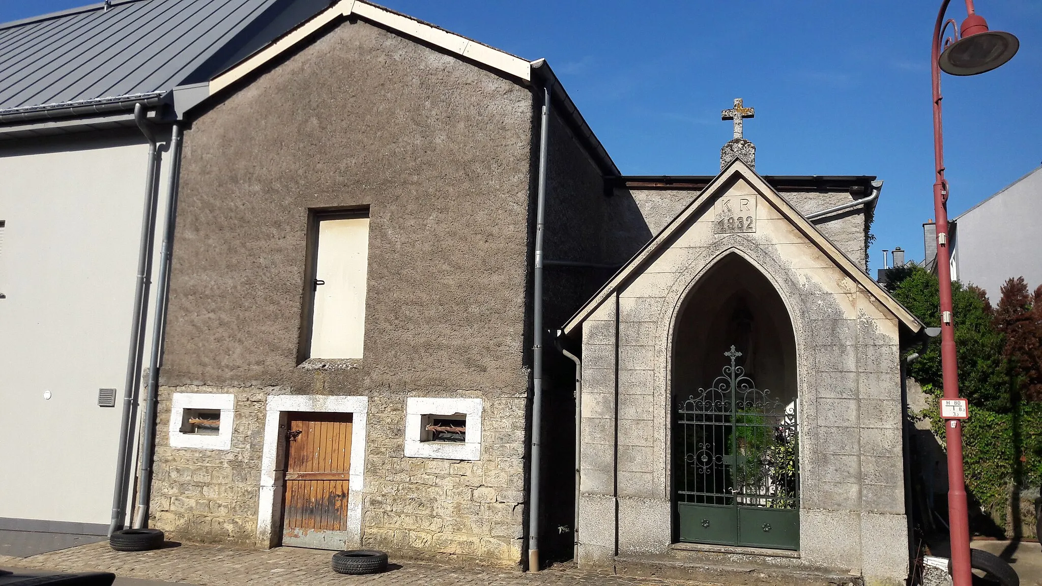 Photo showing: Weekapell zu Éileng, Kräizung rue du Centre - rue de Roedgen