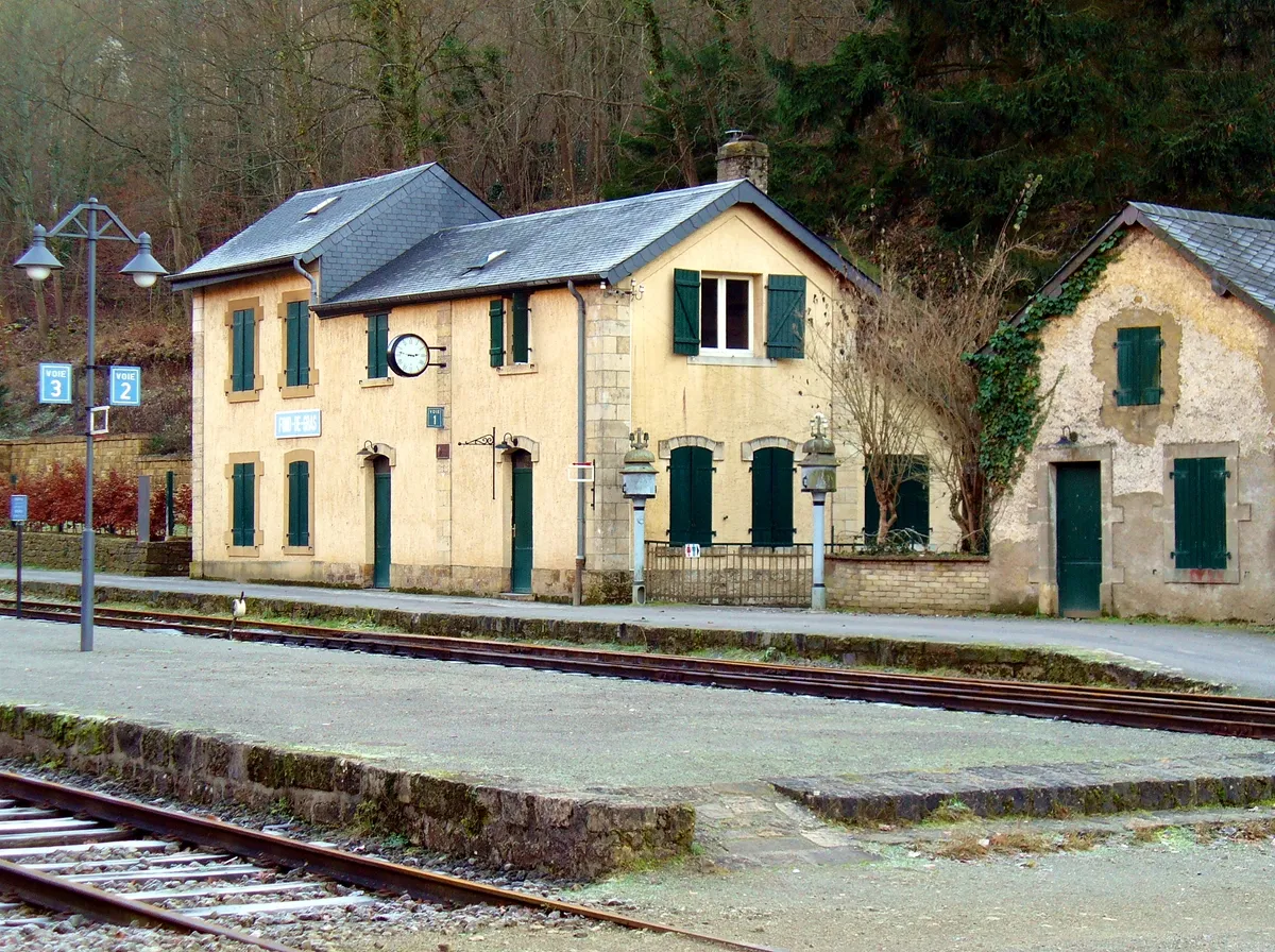 Photo showing: Bahnhof von Fond-de-Gras