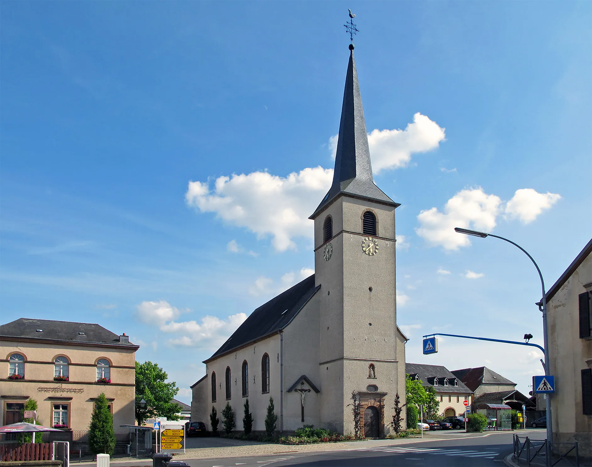 Photo showing: Church of Grosbous, Luxembourg