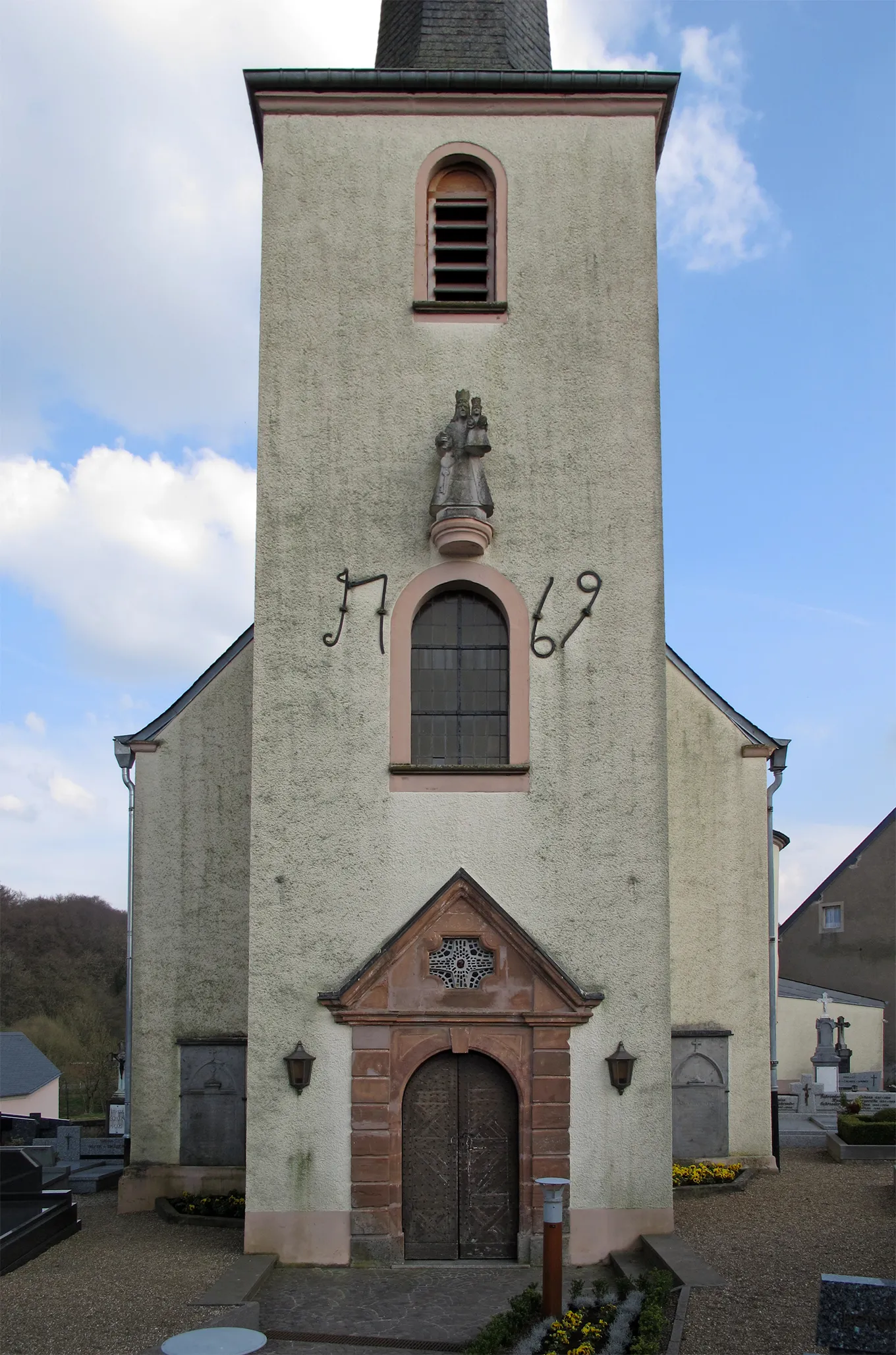 Photo showing: Church of Everlange, Luxembourg