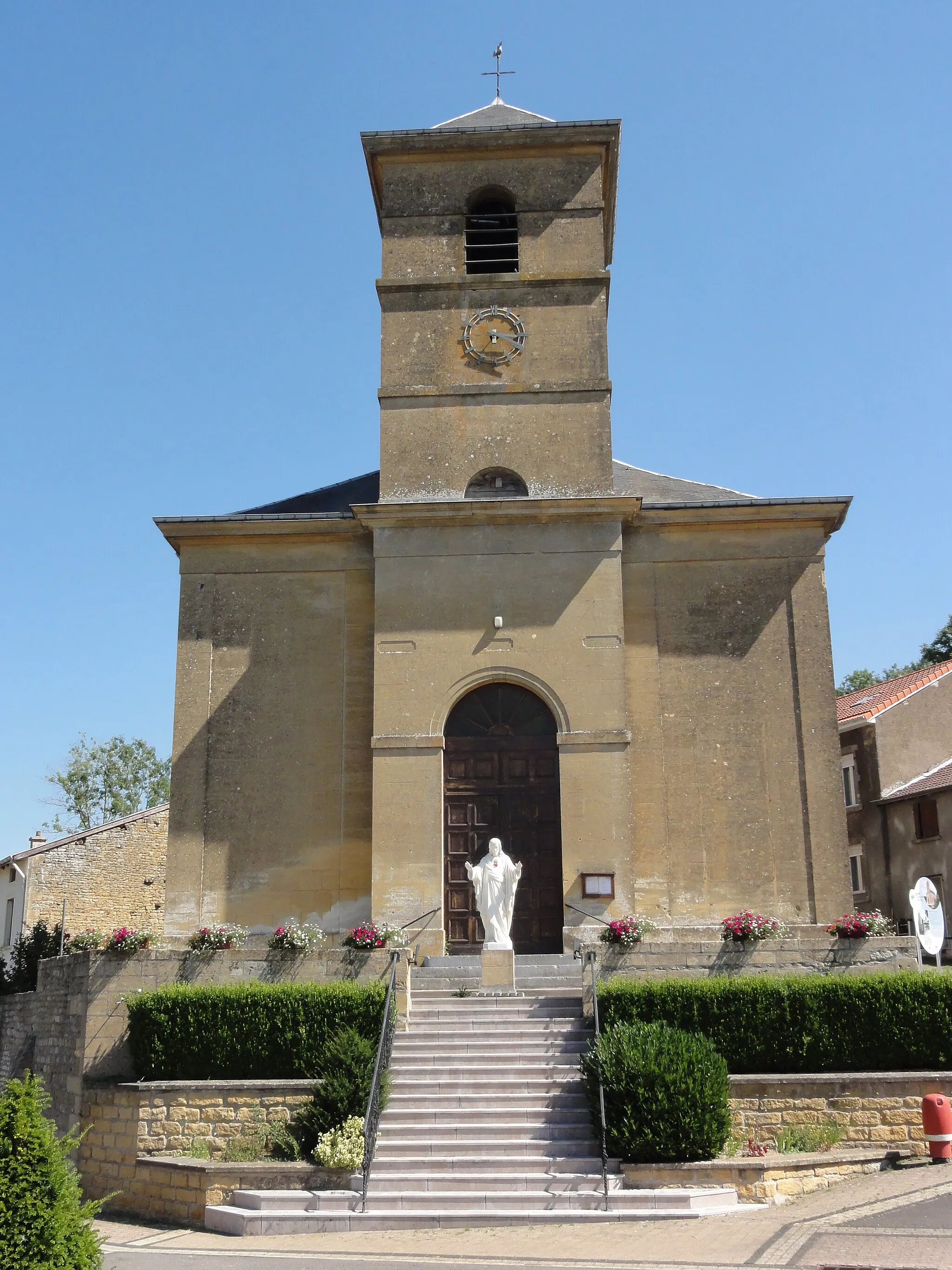 Photo showing: Saint-Pancré (Meurthe-et-M.) église Saint-Pancrace