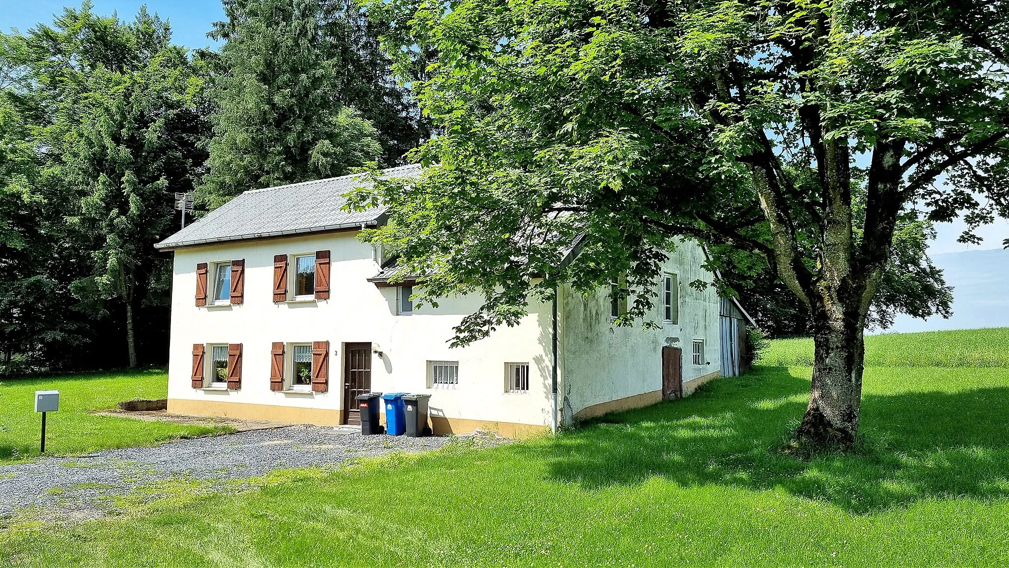 Photo showing: Lieu-dit Lausdorn (lb: Lausduer). Maison 3 Lausduarre, située sur la commune de Weiswampach.