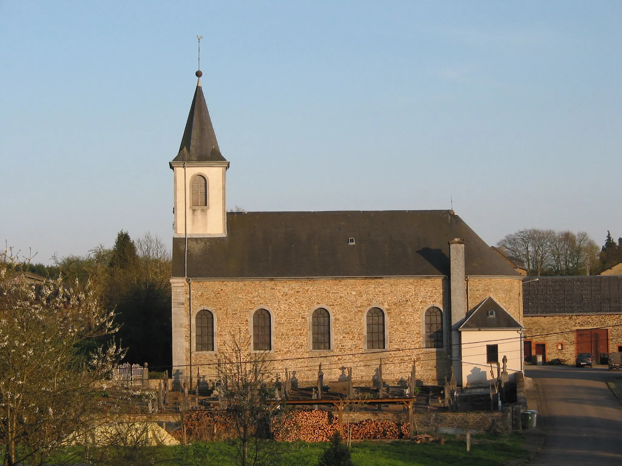 Photo showing: Transinne (Belgium), the Saint Martin's church (1844-1845).