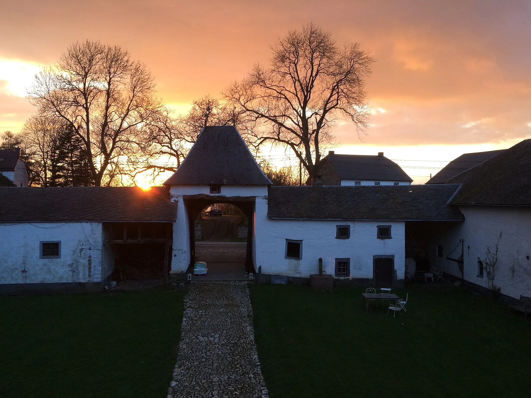 Photo showing: Chateau de Steinbach Sunset May 2016