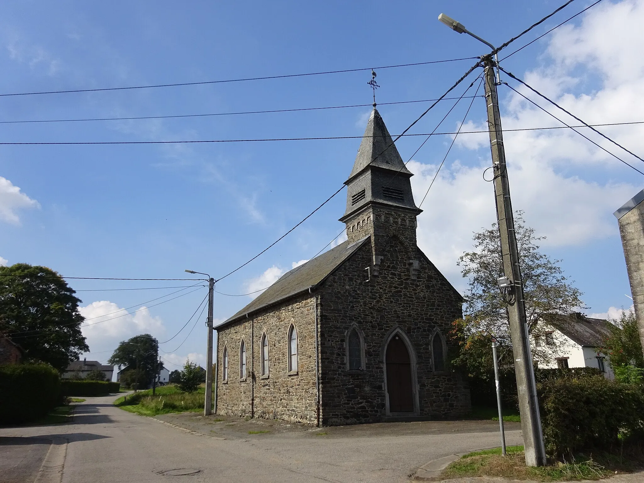 Photo showing: Chapelle Saint Hubert de Michamps (Bastogne)