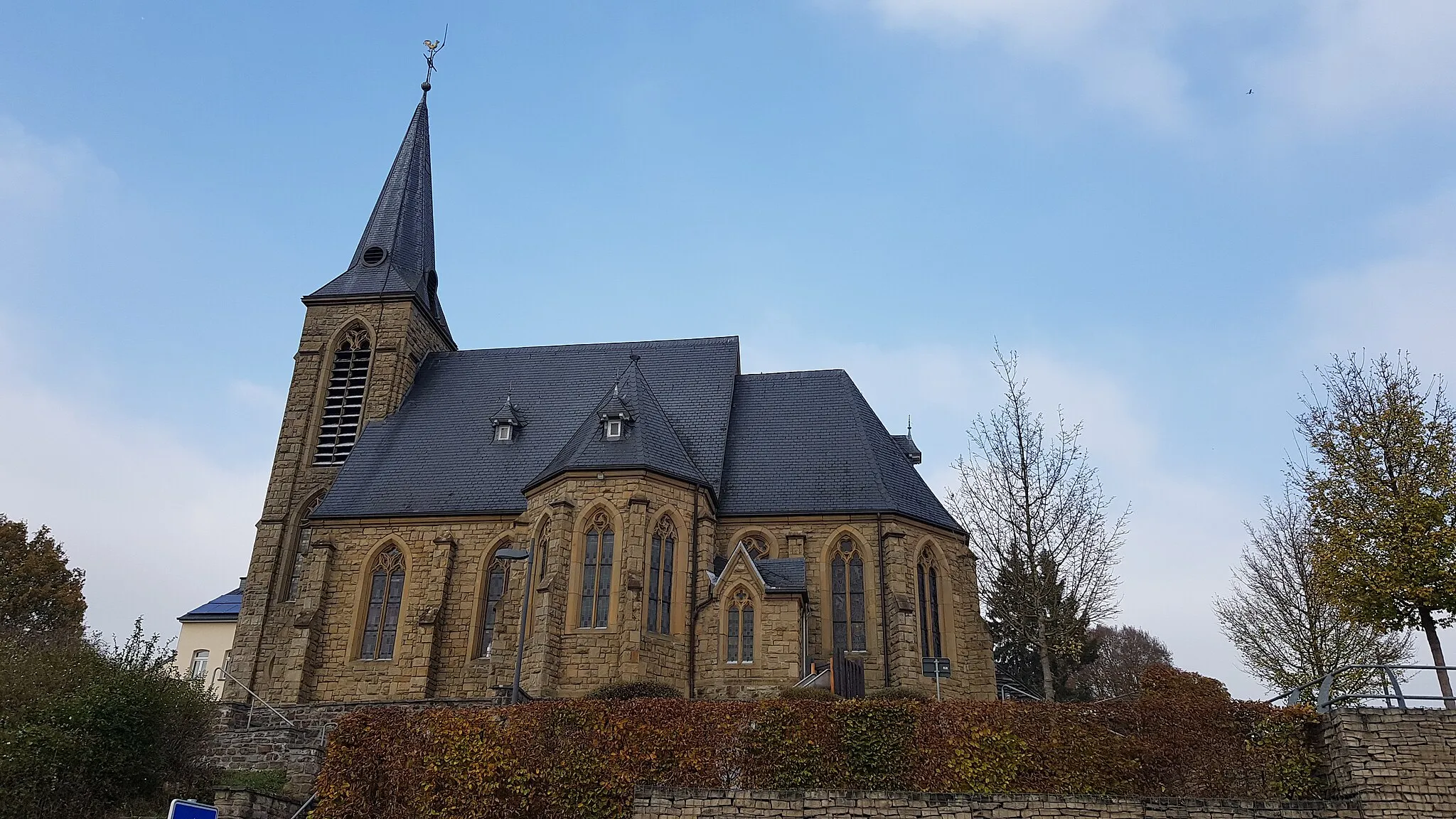 Photo showing: Kirche Heilige 3 Könige, Oudler, Burg-Reuland, Belgien