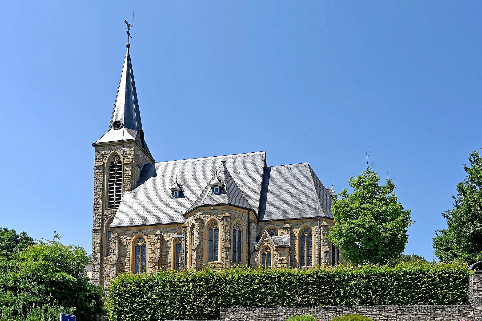 Photo showing: Dreikönigskirche (Oudler), Südseite